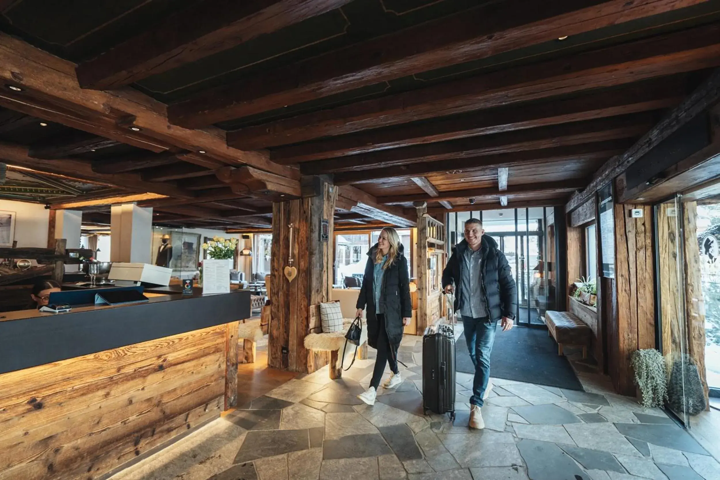 Lobby or reception in Alpen Resort & Spa Lobby or reception in Alpen Resort & Spa