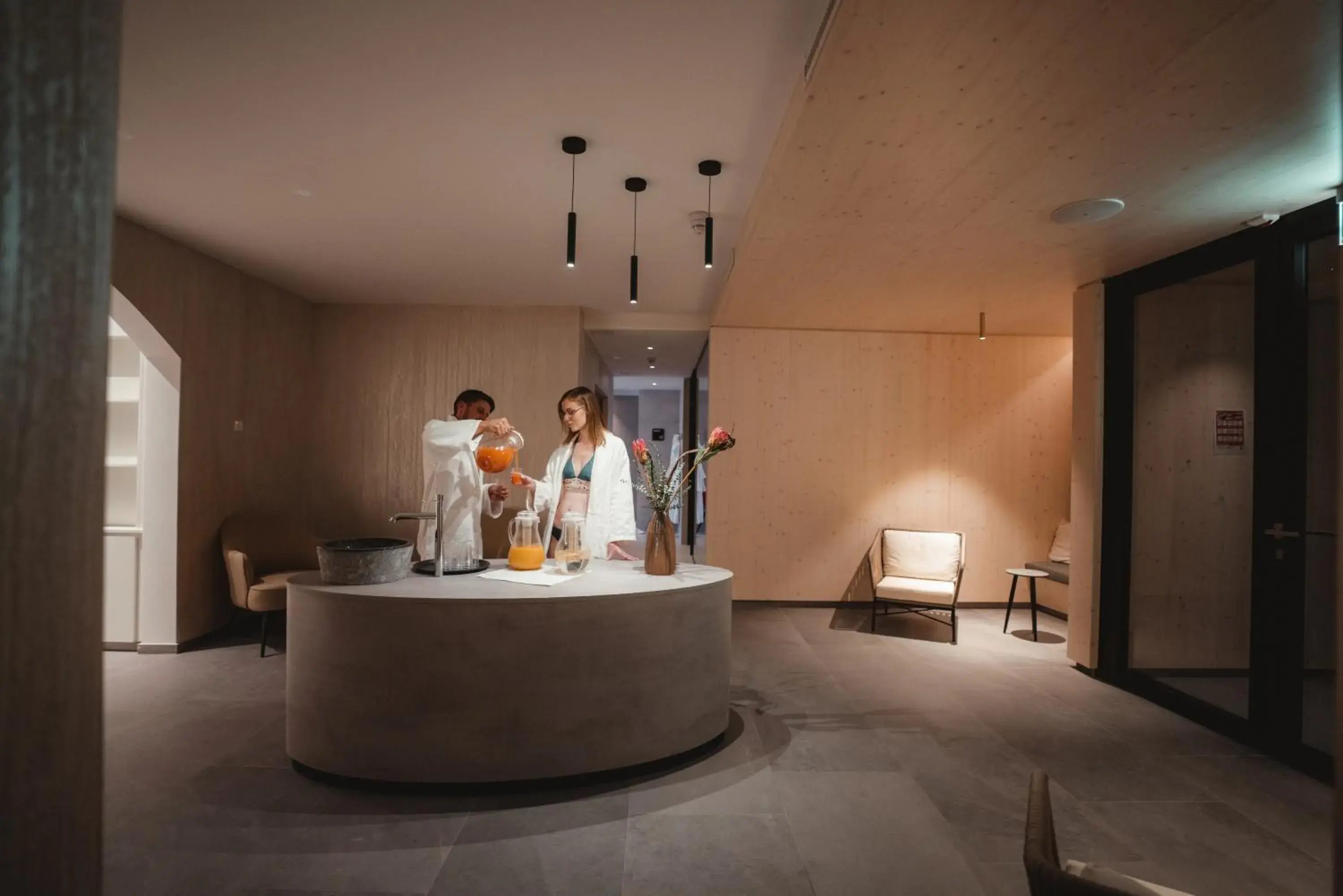 Swimming pool, Bed in Alpen Resort & Spa Swimming pool, Bed in Alpen Resort & Spa