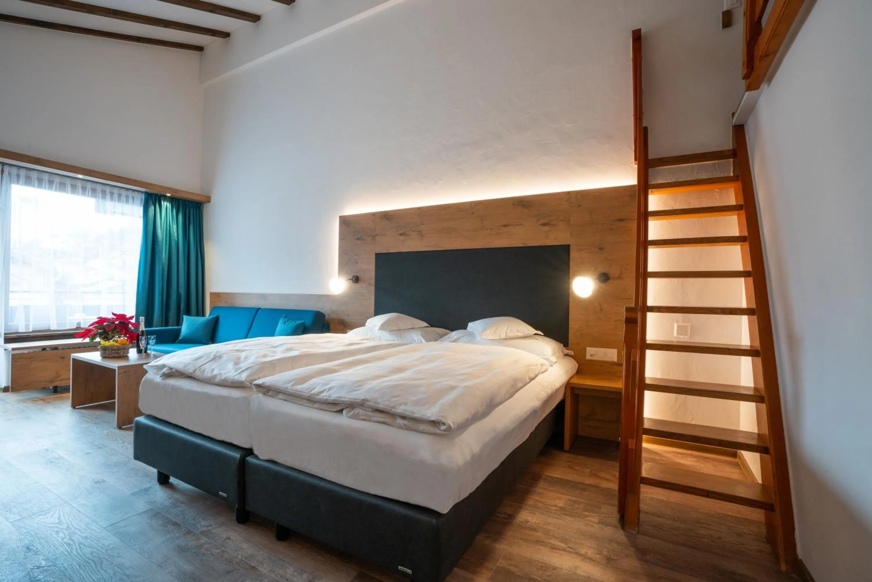 Bed in Alpen Resort & Spa