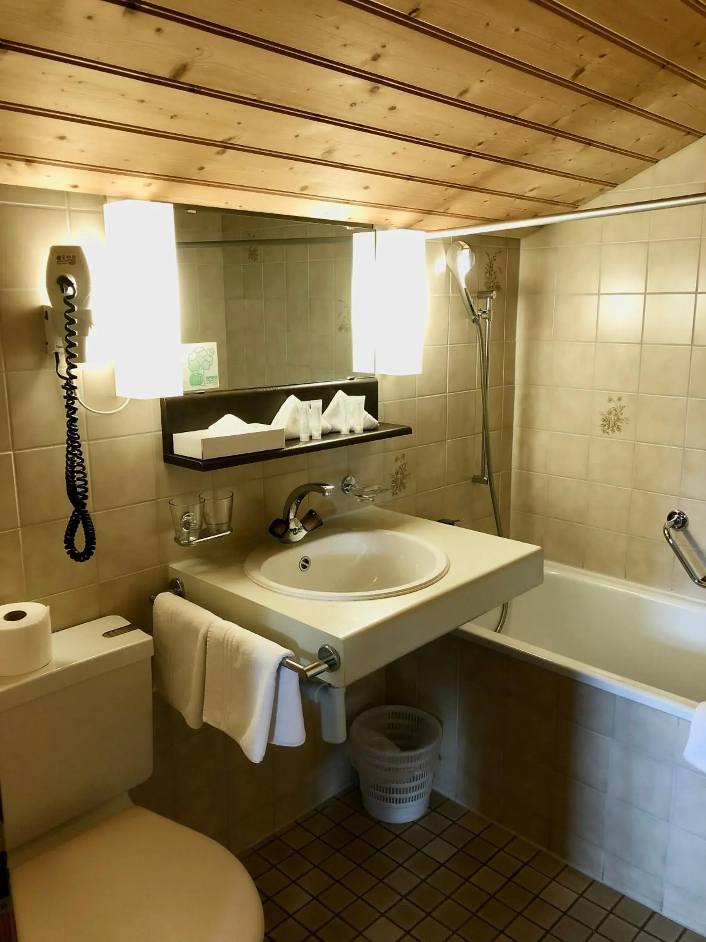 Standard Double Room with Mountain View in Hotel Châlet Du Lac Standard Double Room with Mountain View in Hotel Châlet Du Lac