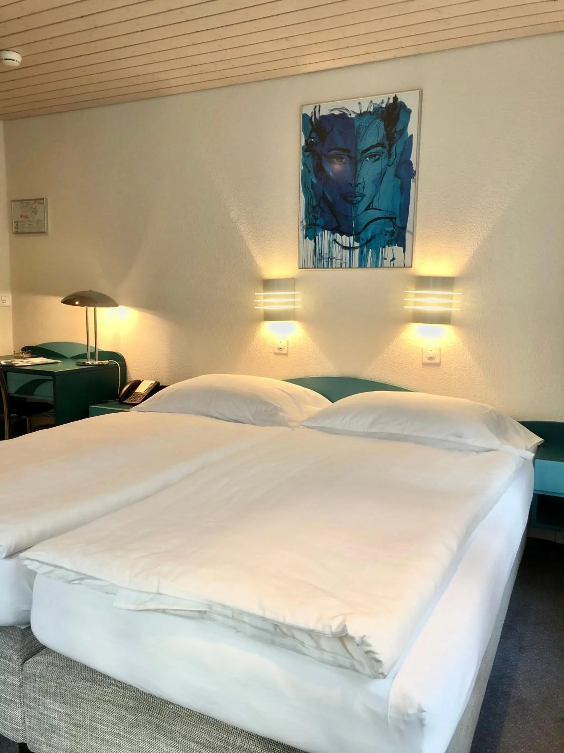 Budget Double Room Without view in Hotel Châlet Du Lac Budget Double Room Without view in Hotel Châlet Du Lac