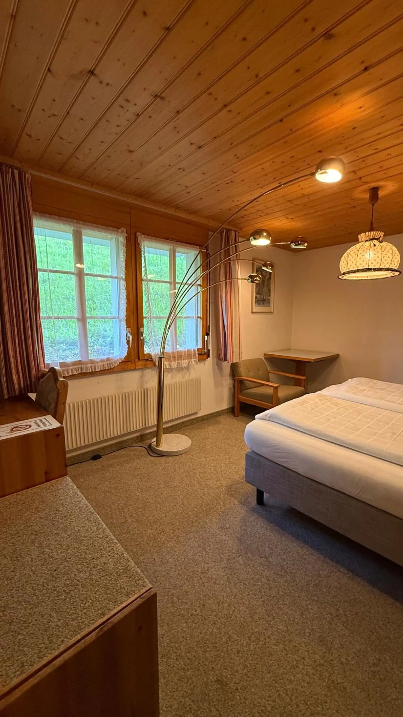 Bed in Hotel Châlet Du Lac