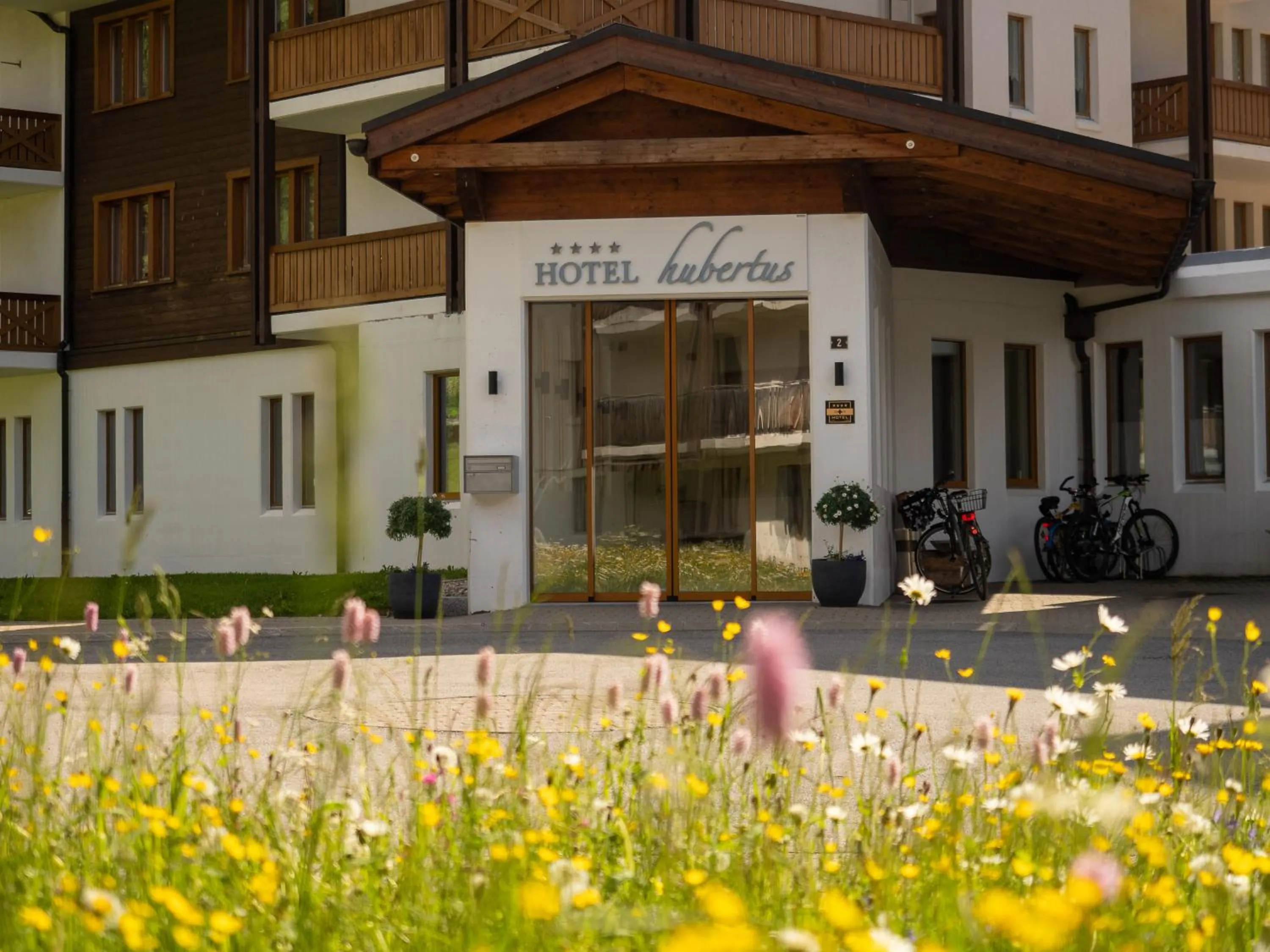 Property building in Hotel Hubertus