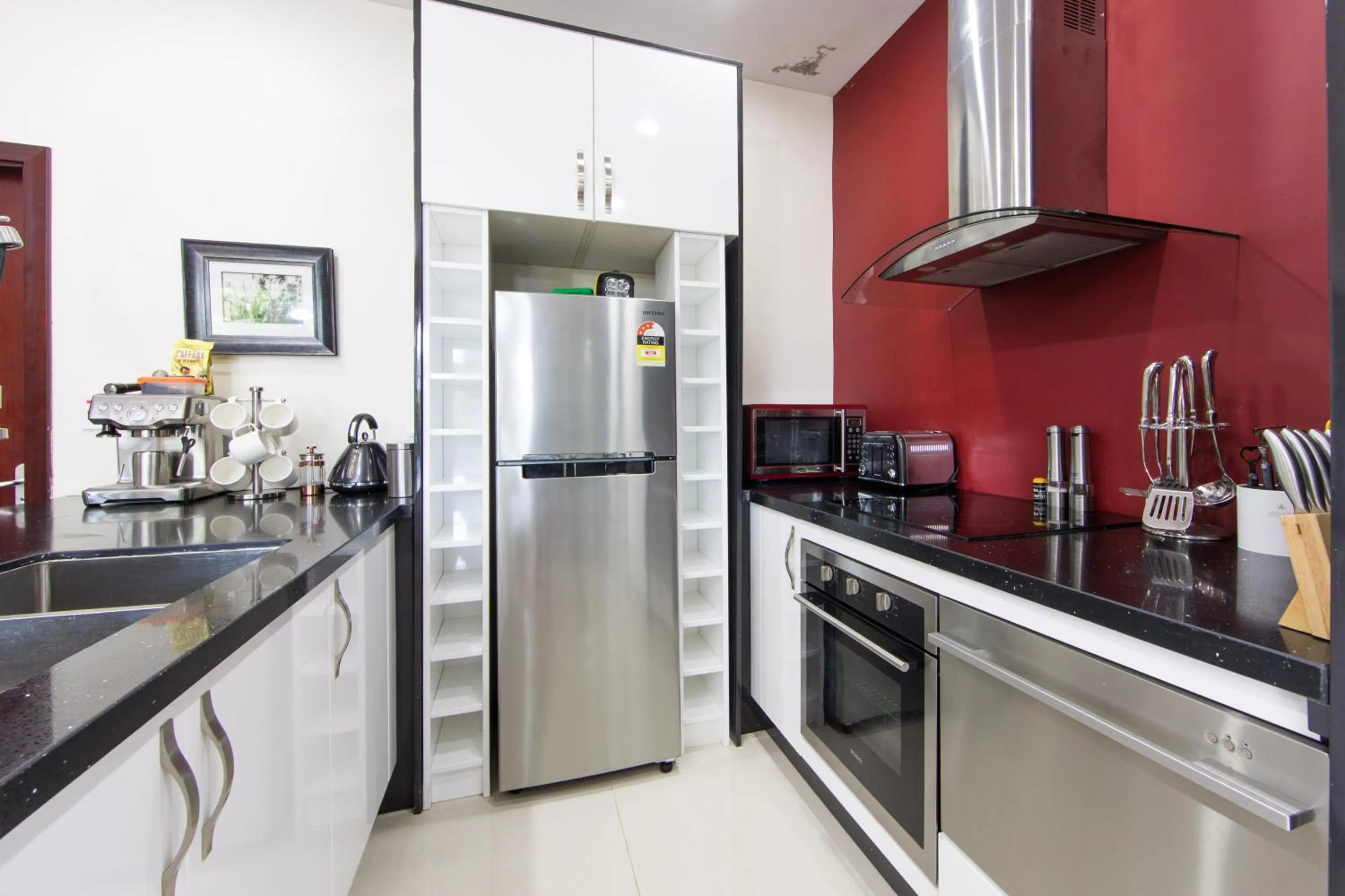 Kitchen or kitchenette in Kia Orana Villas and Spa