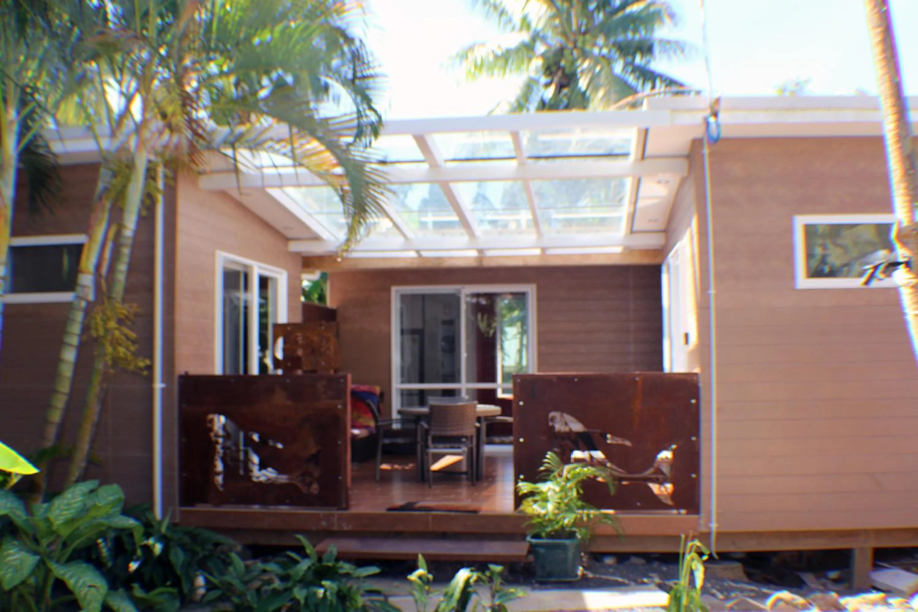 Patio in Kia Orana Villas and Spa