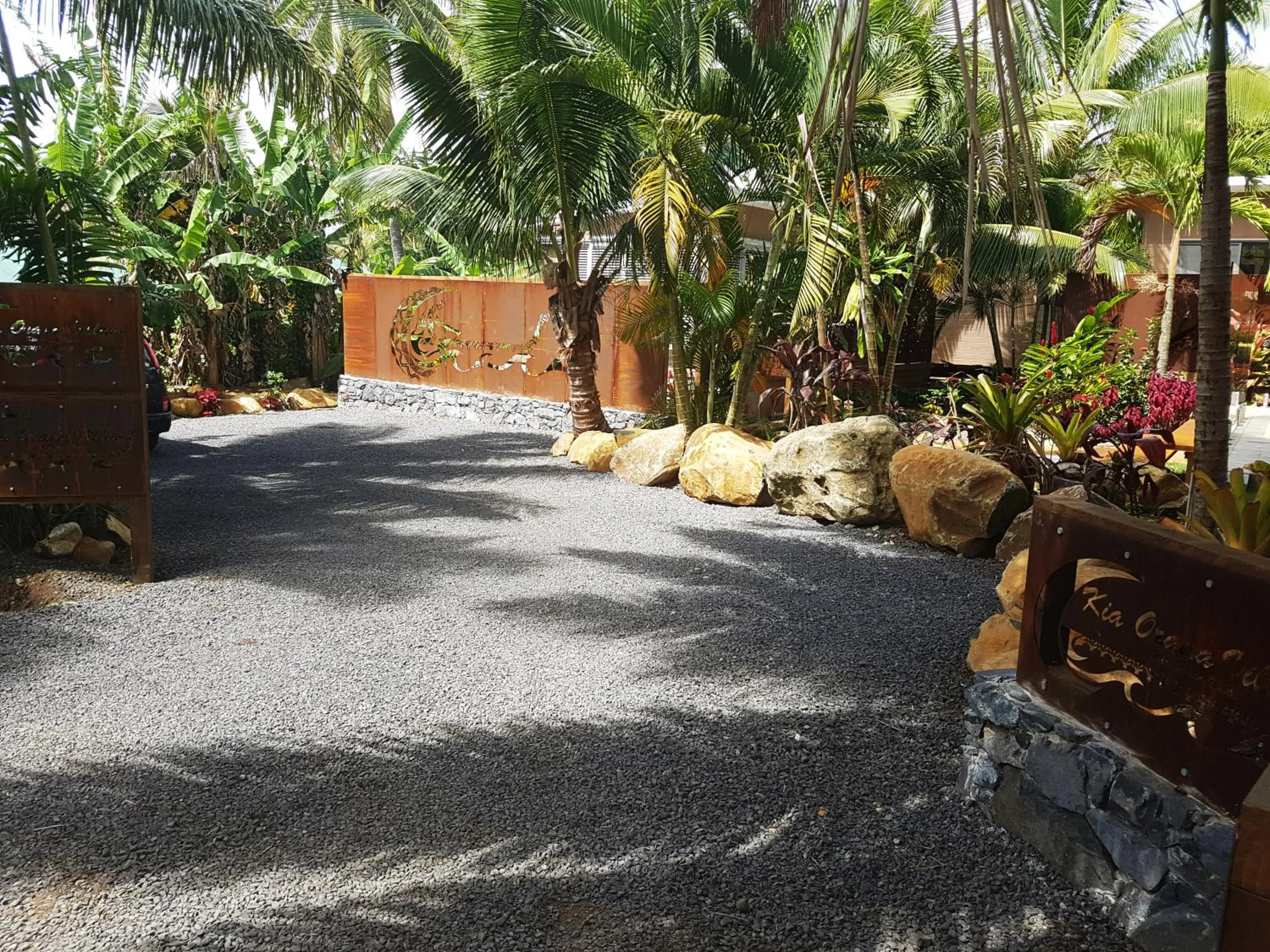 Facade/entrance in Kia Orana Villas and Spa