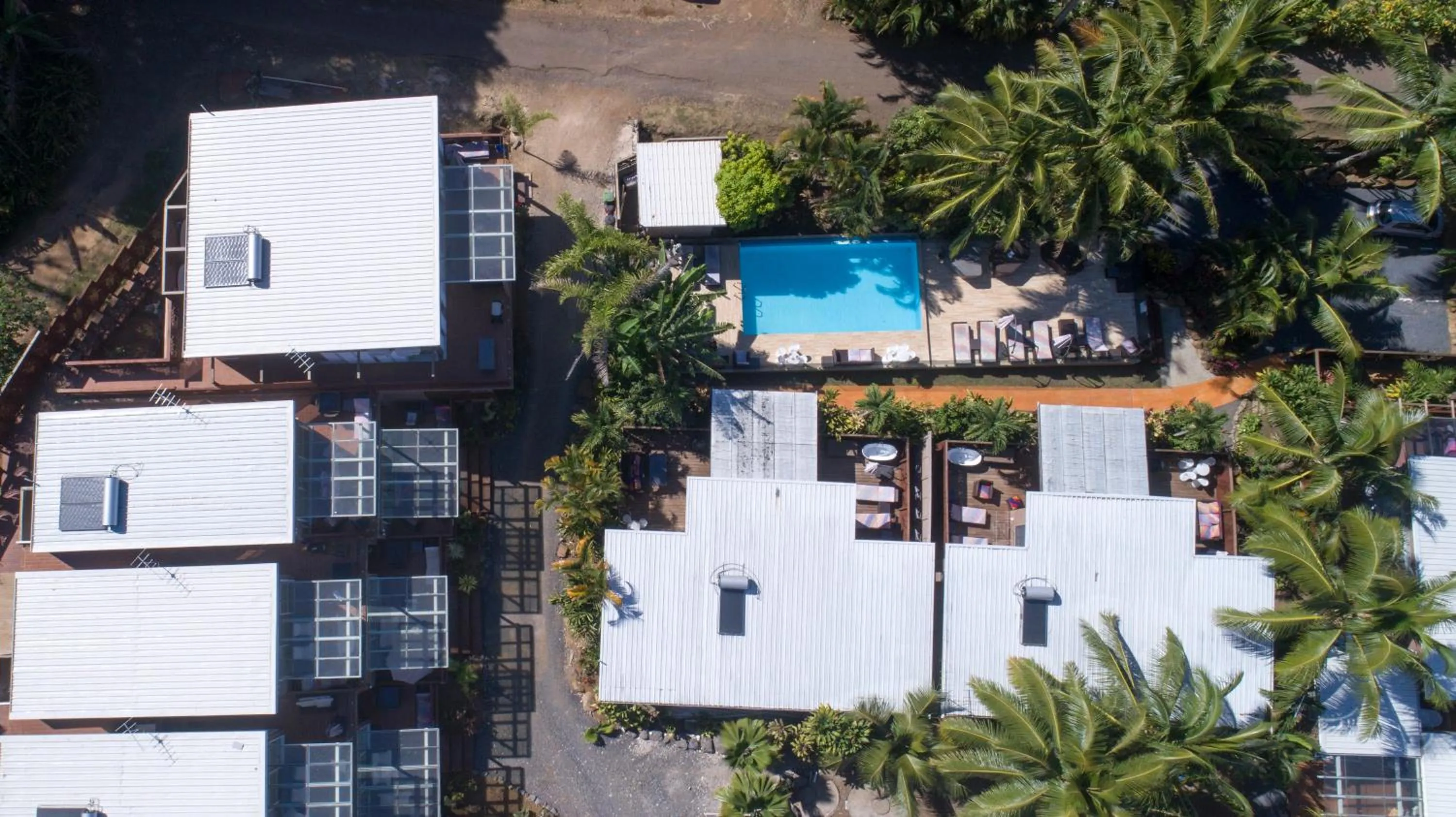 Bird's eye view in Kia Orana Villas and Spa