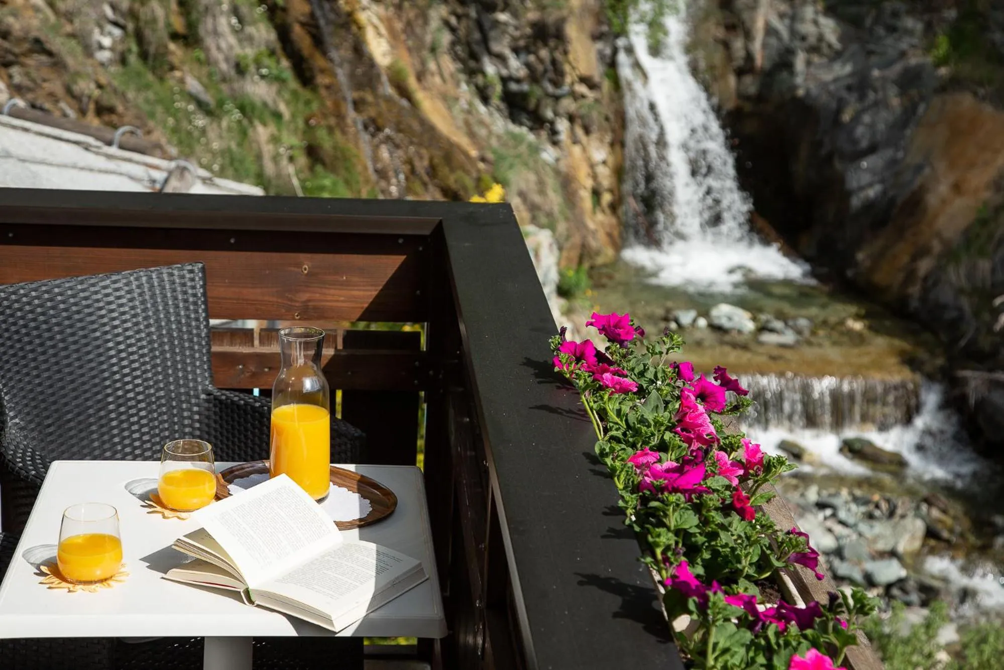 Balcony/Terrace in Hotel Sonne