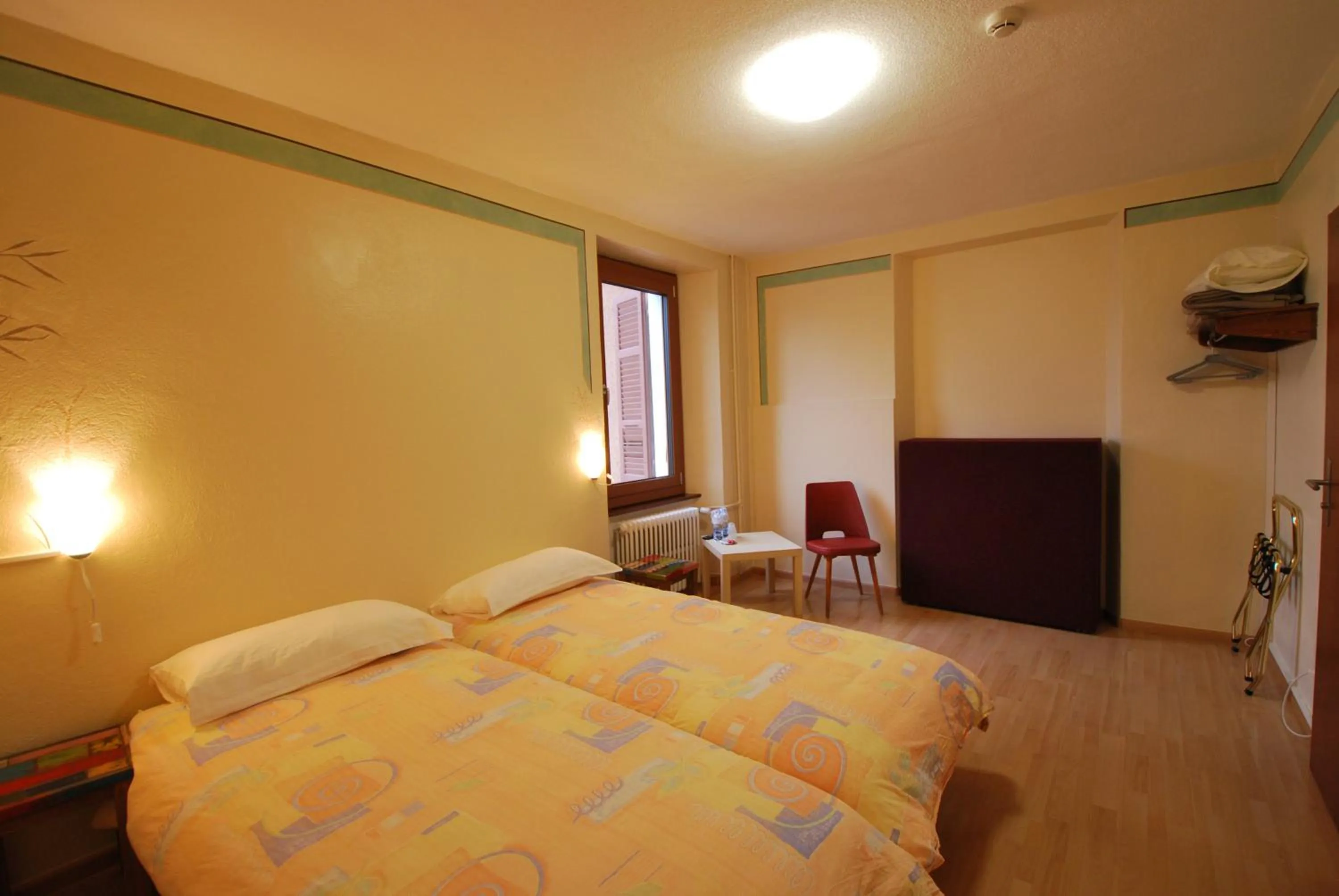 Shower, Bed in Hotel Ristorante Baldi