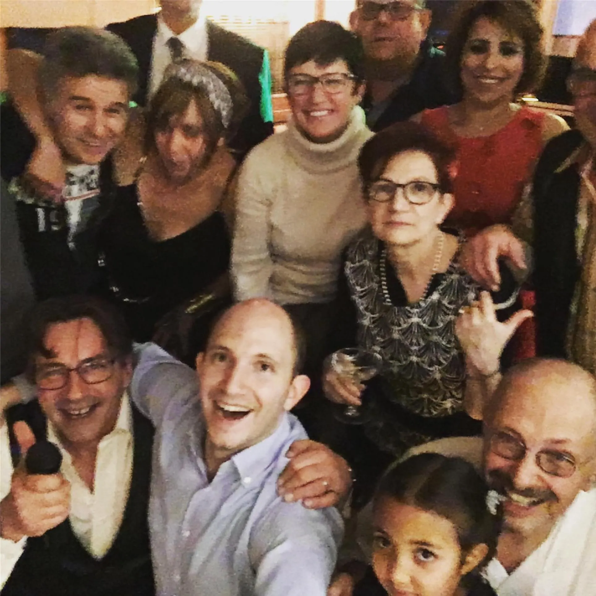 group of guests in Hotel Ristorante Baldi