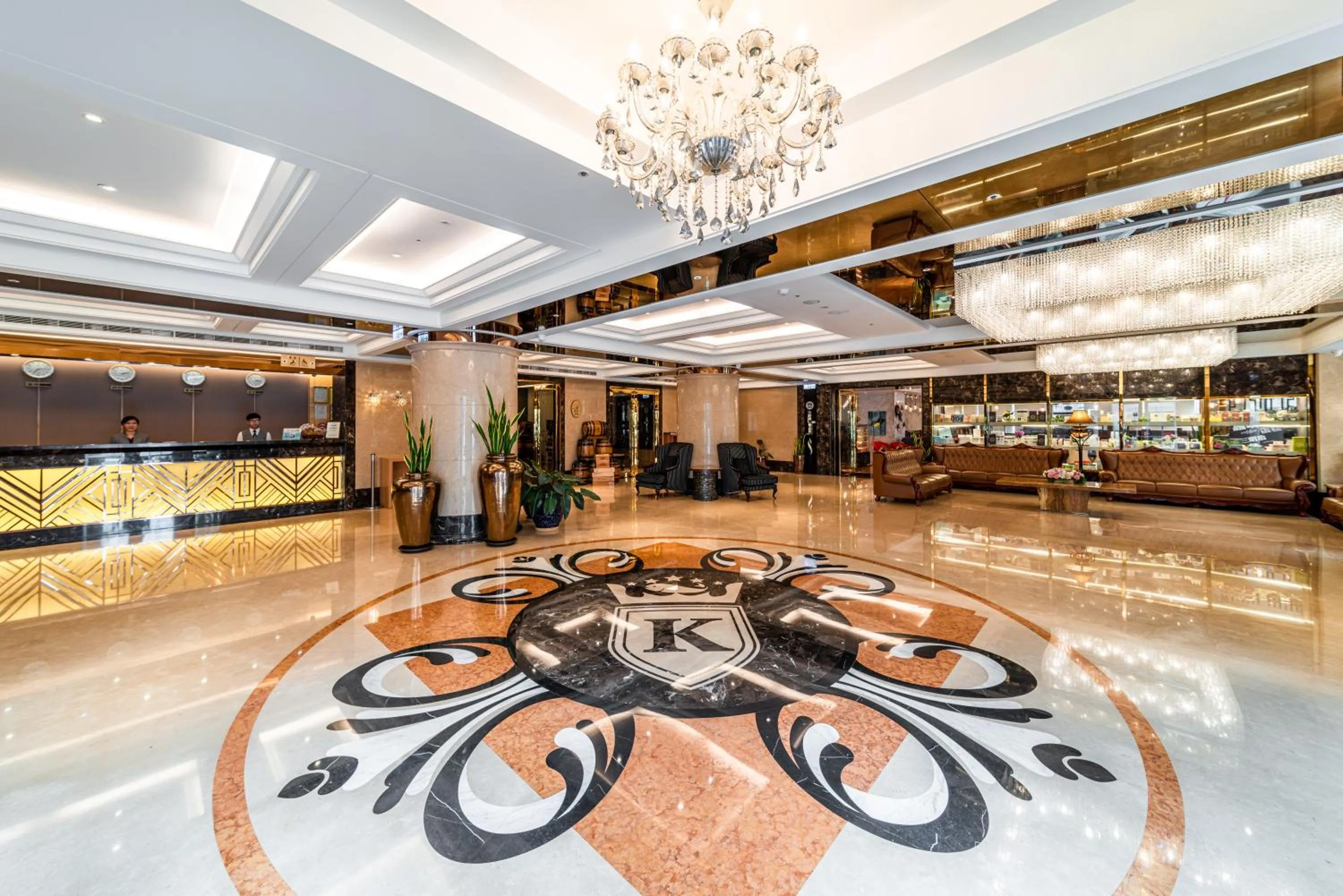 Lobby or reception in Fish Hotel-Pingtung