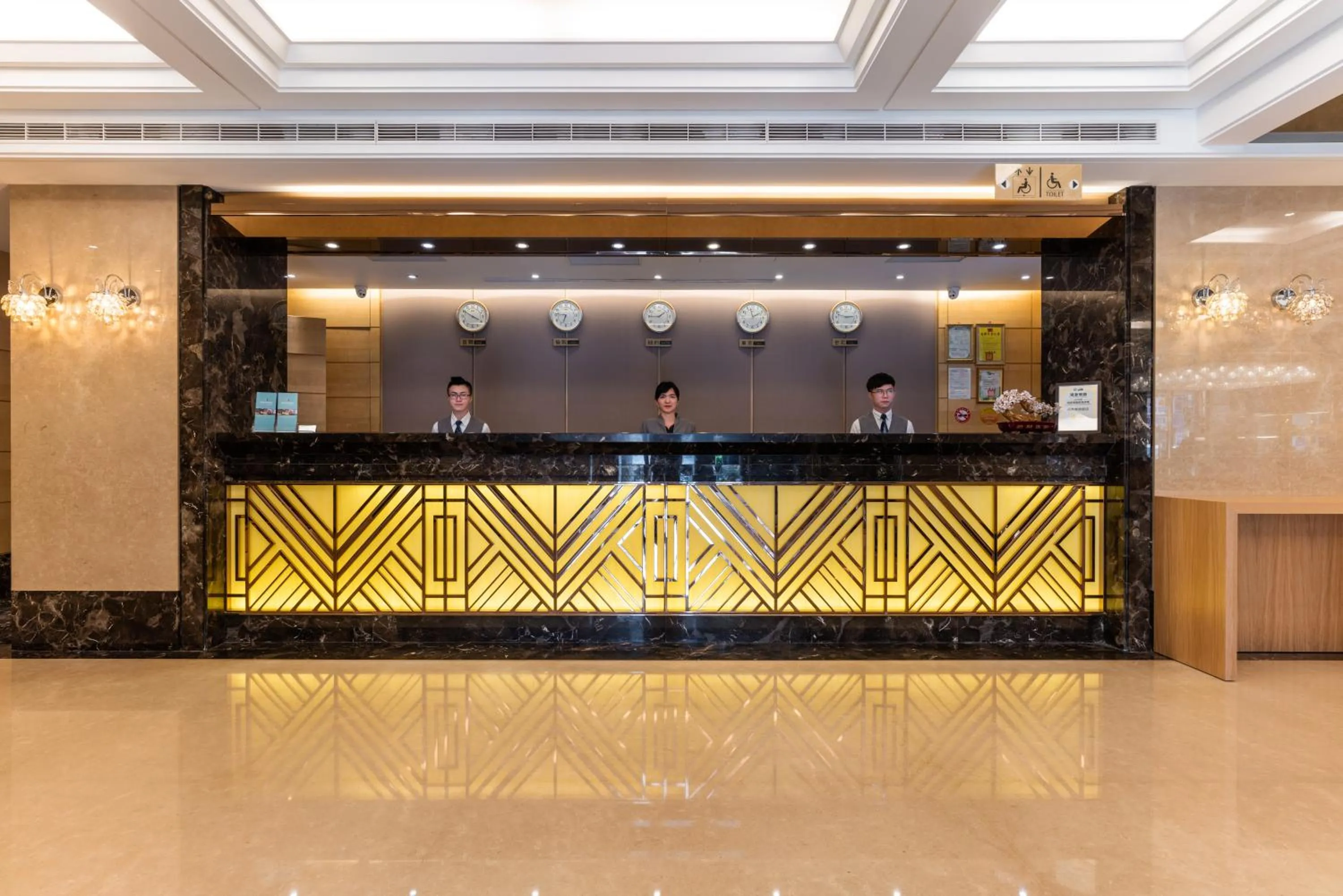 Lobby or reception in Fish Hotel-Pingtung