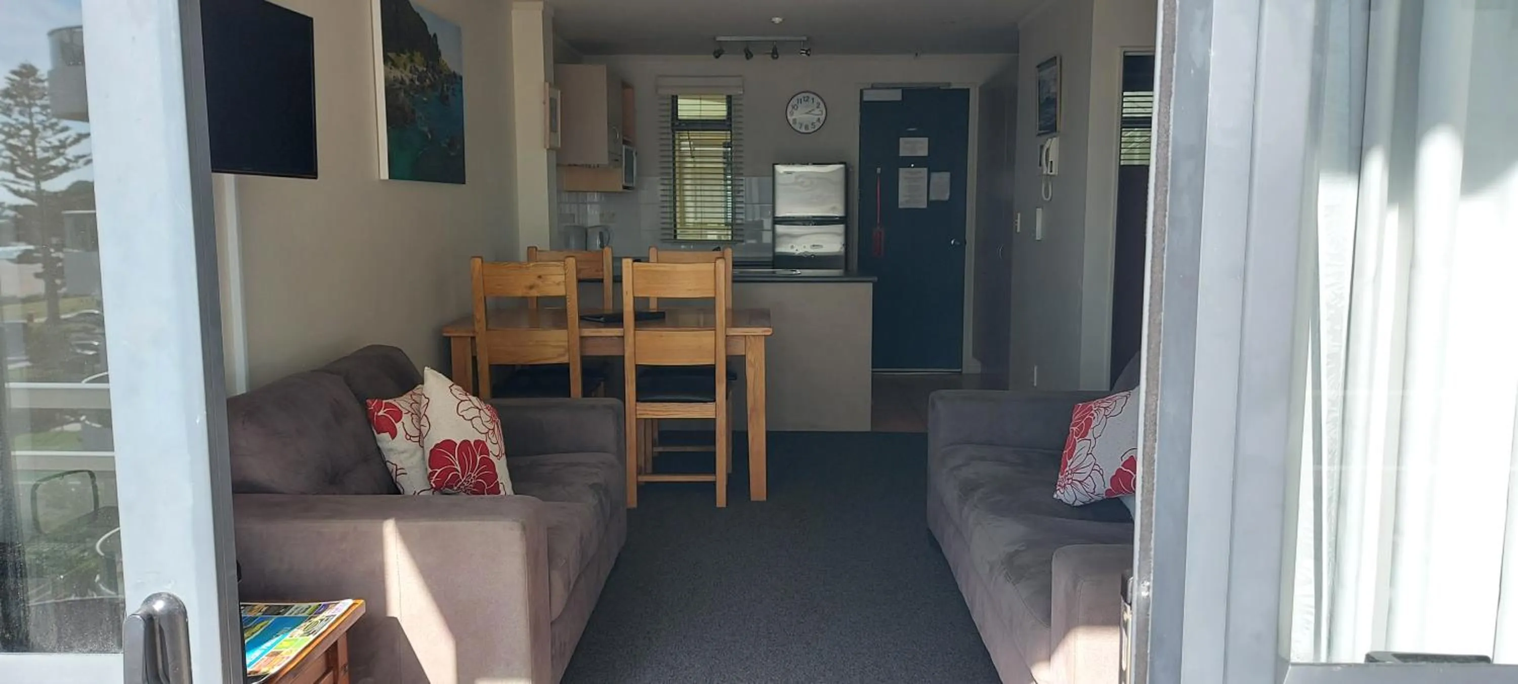 Living room in The Atrium