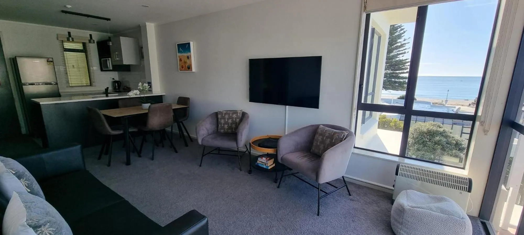 Living room in The Atrium