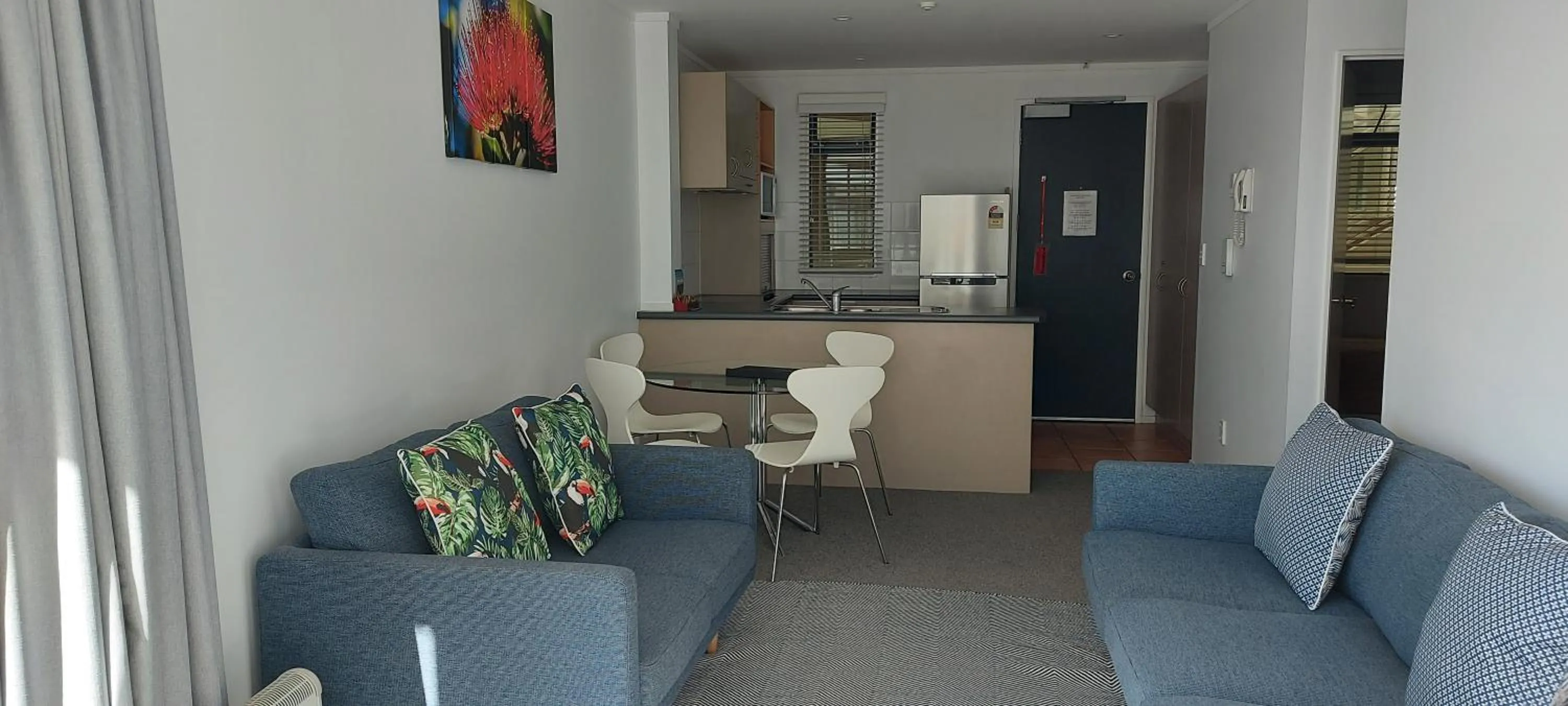 Living room in The Atrium