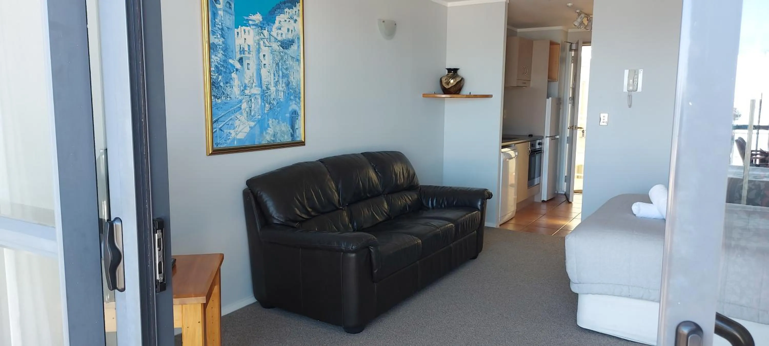 Living room in The Atrium