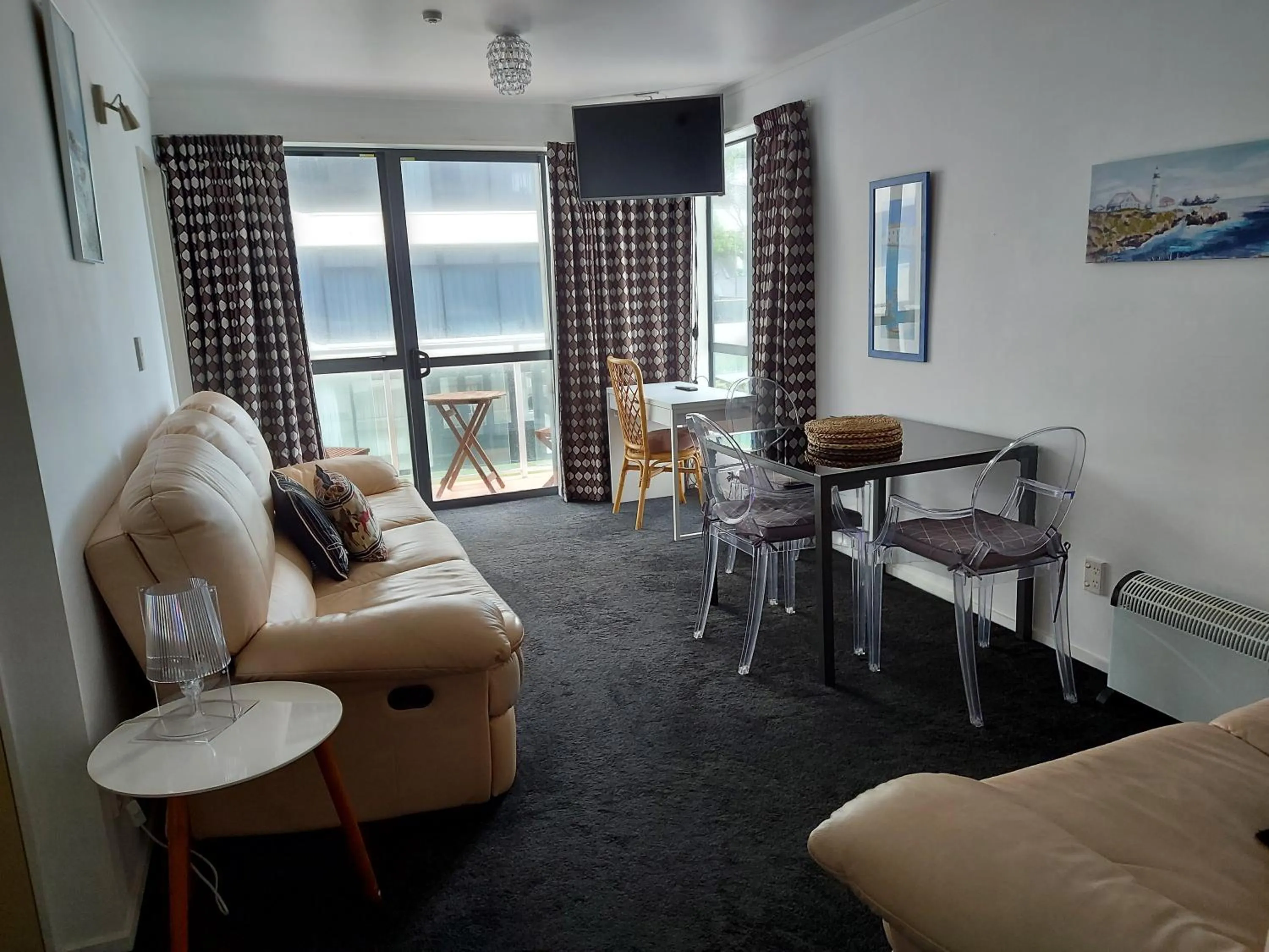 Living room in The Atrium