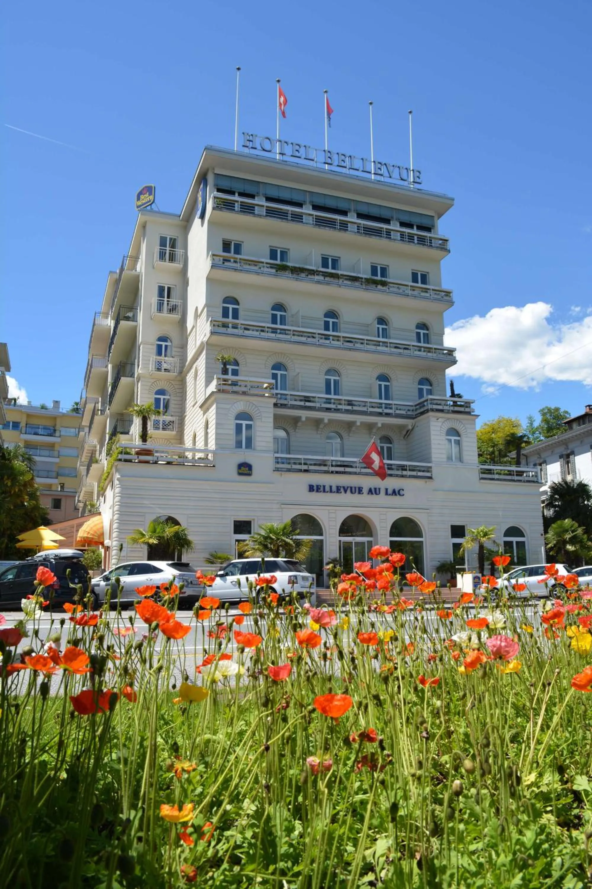 Property building in Best Western Hotel Bellevue au Lac