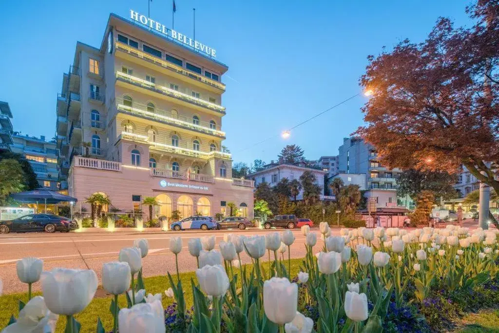 Property building in Best Western Hotel Bellevue au Lac Property building in Best Western Hotel Bellevue au Lac