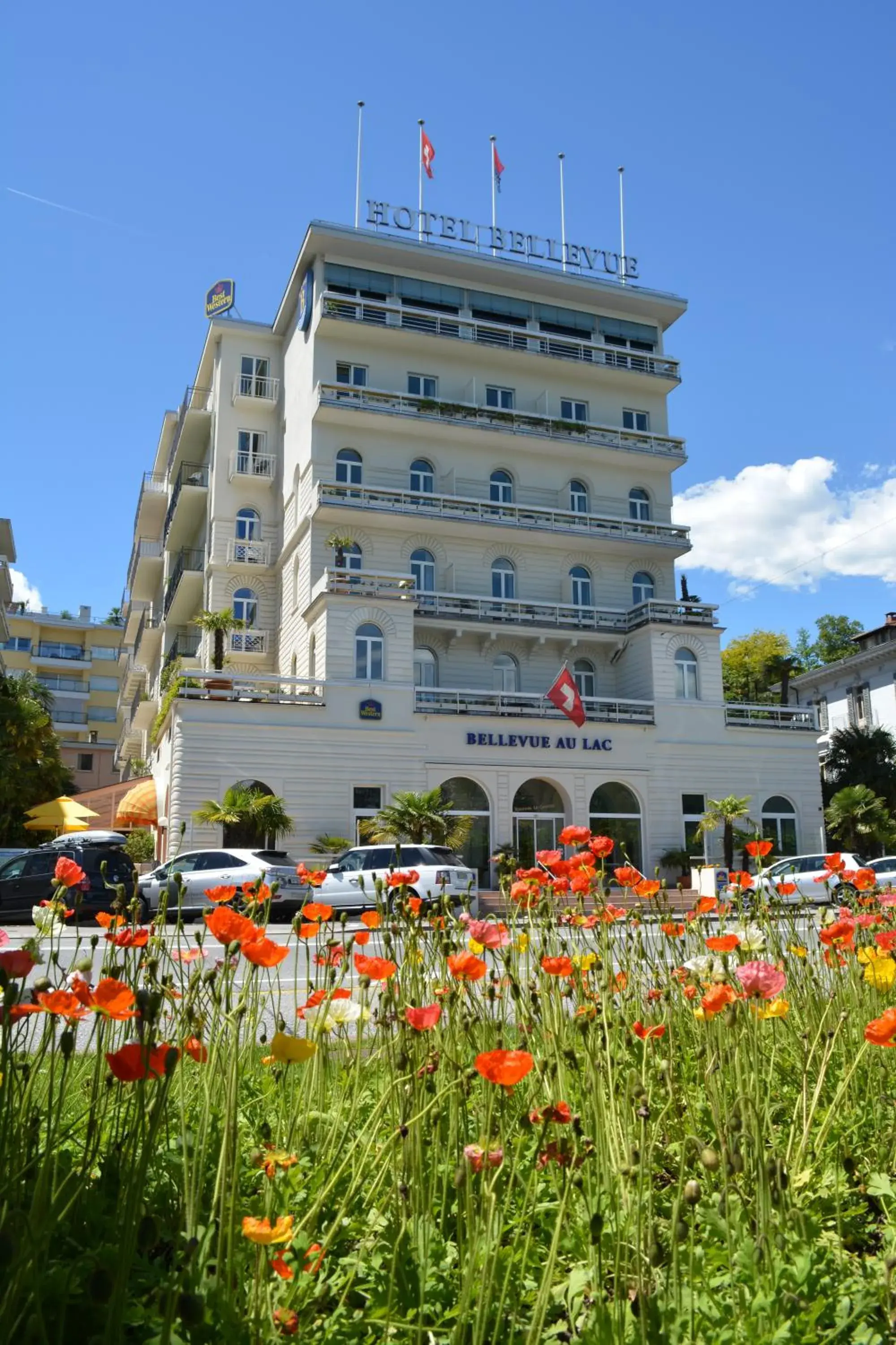 Property building in Best Western Hotel Bellevue au Lac Property building in Best Western Hotel Bellevue au Lac