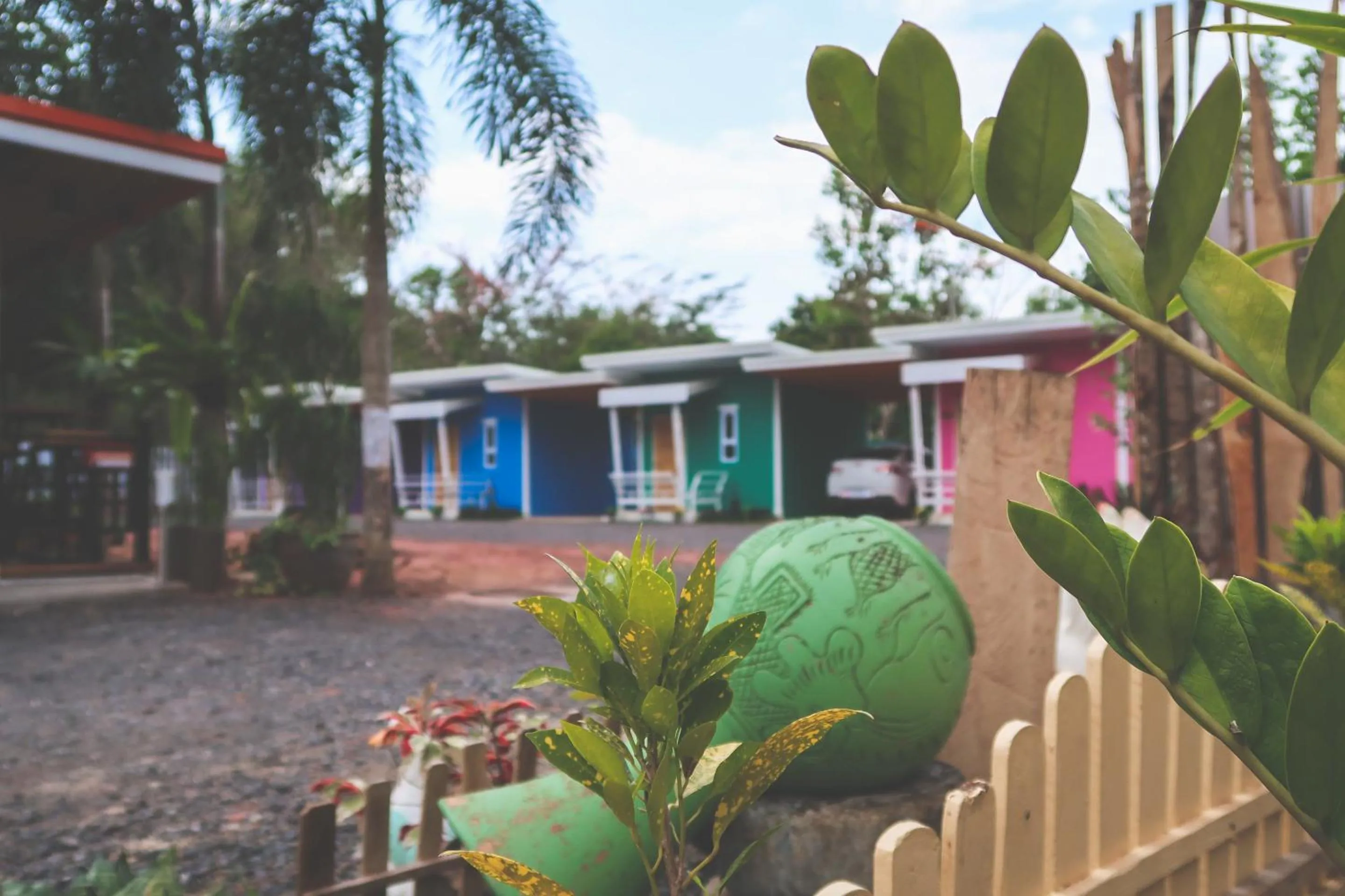 Garden view in Nang-an Inn Resort