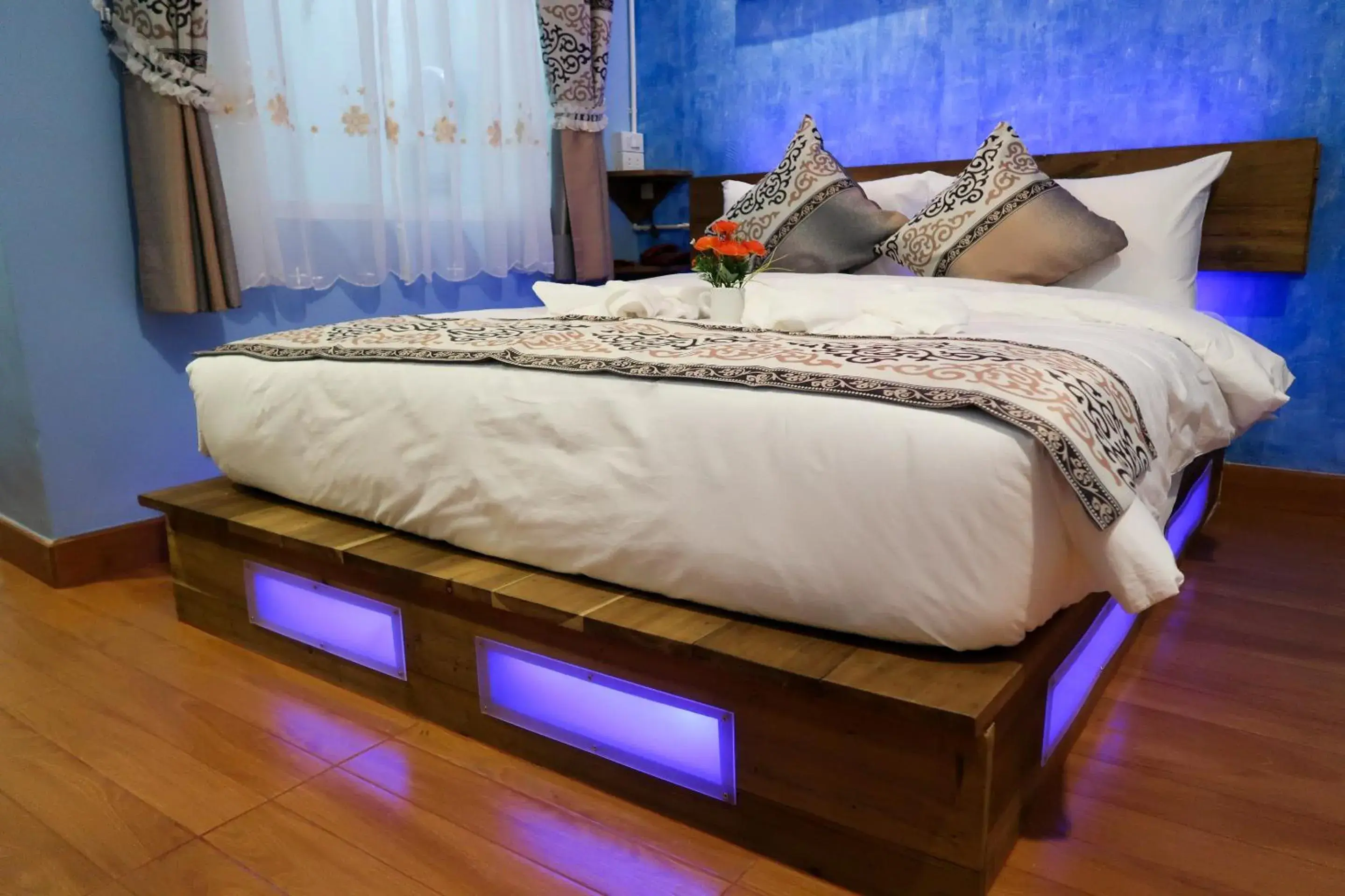 Bed in Nang-an Inn Resort Bed in Nang-an Inn Resort