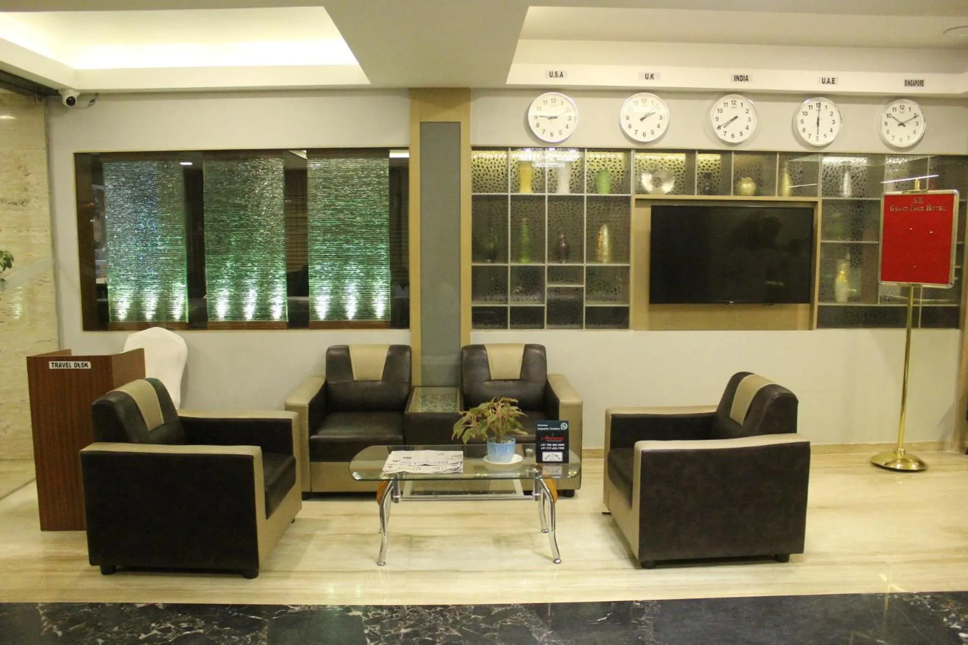 Lobby or reception in Hotel Nk Grand Park Airport Hotel