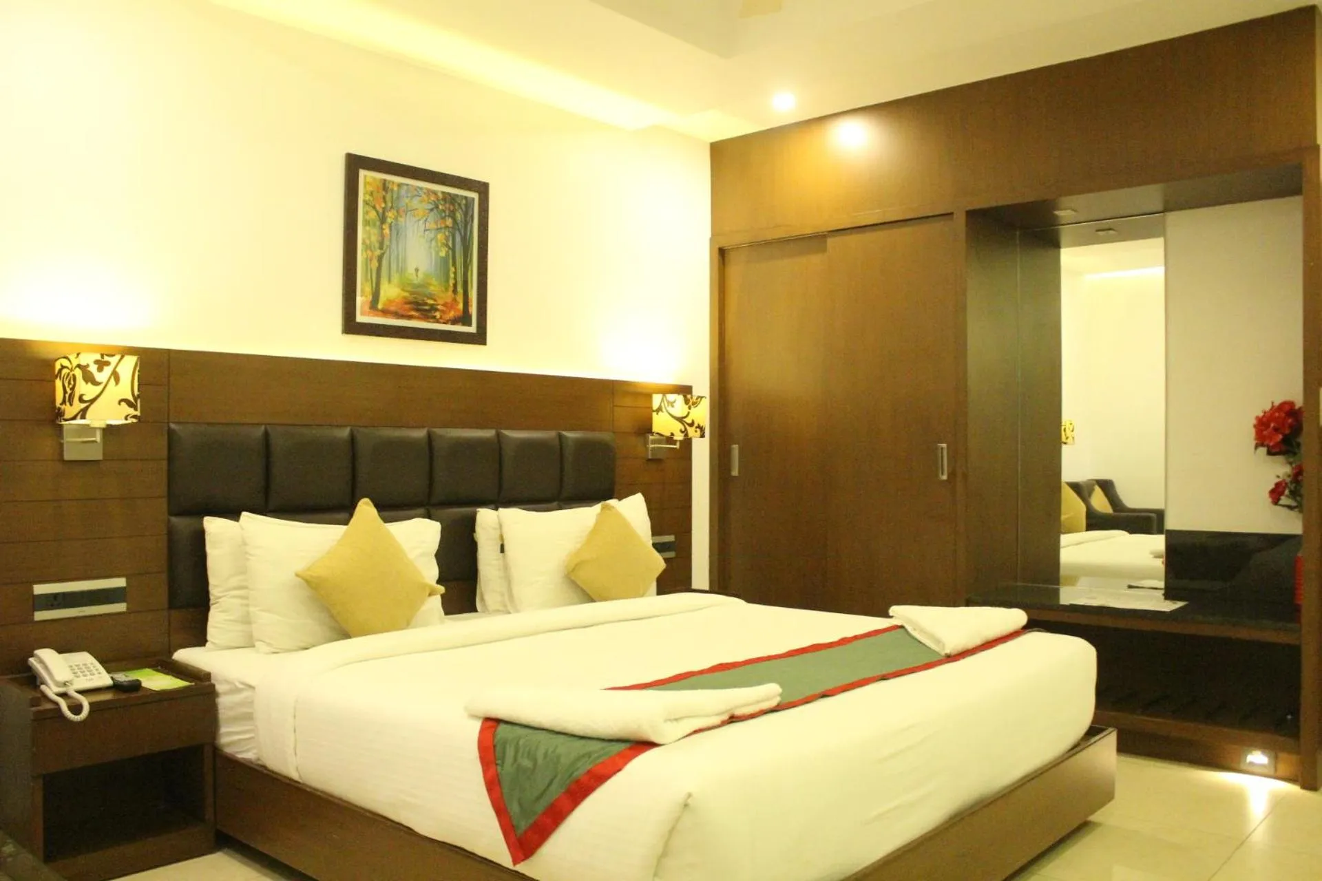 Photo of the whole room, Bed in Hotel Nk Grand Park Airport Hotel