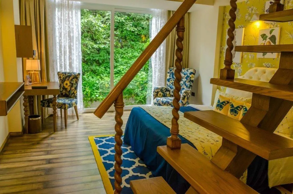 Family in Mosaic Original, Mussoorie