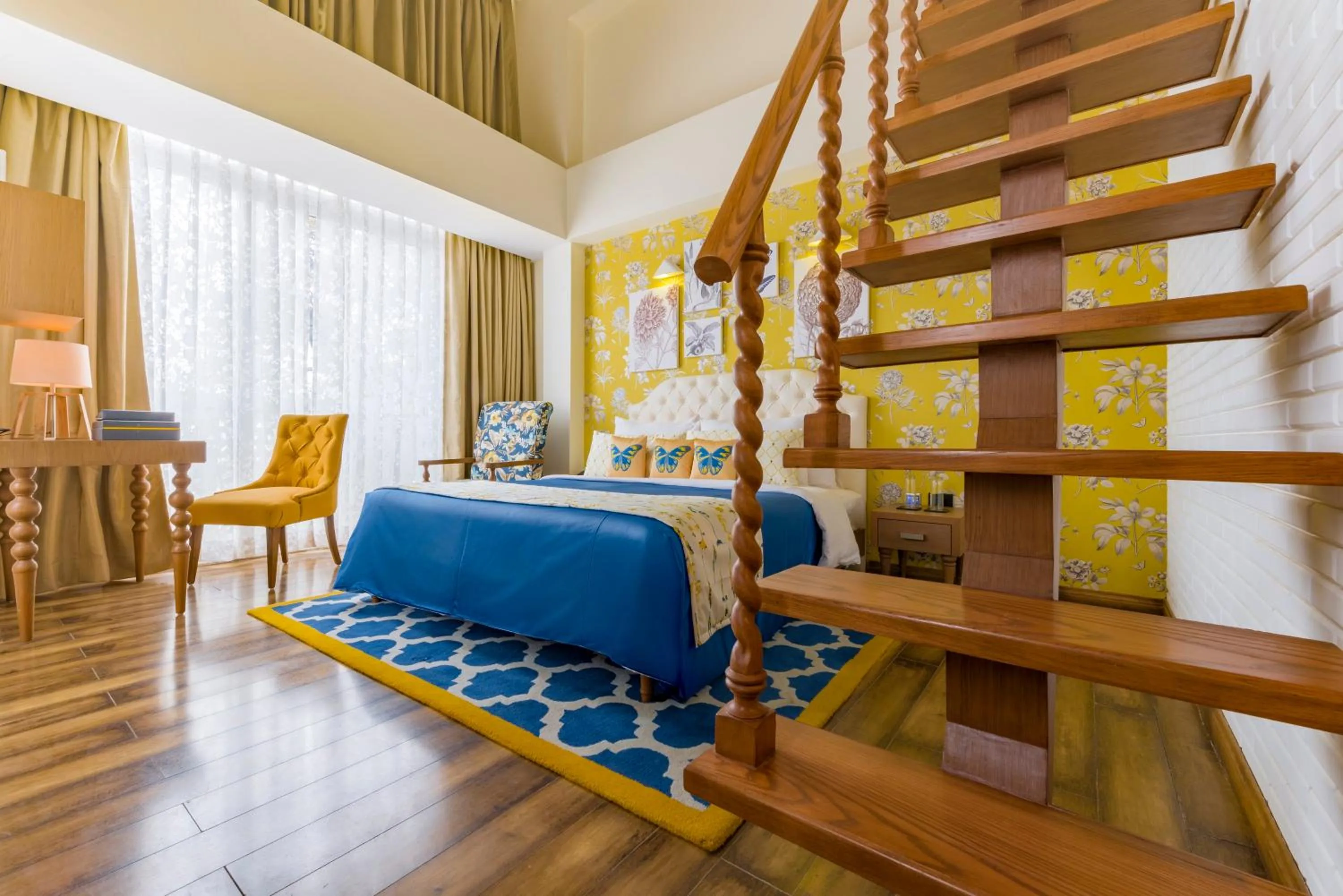 Bedroom in Mosaic Original, Mussoorie