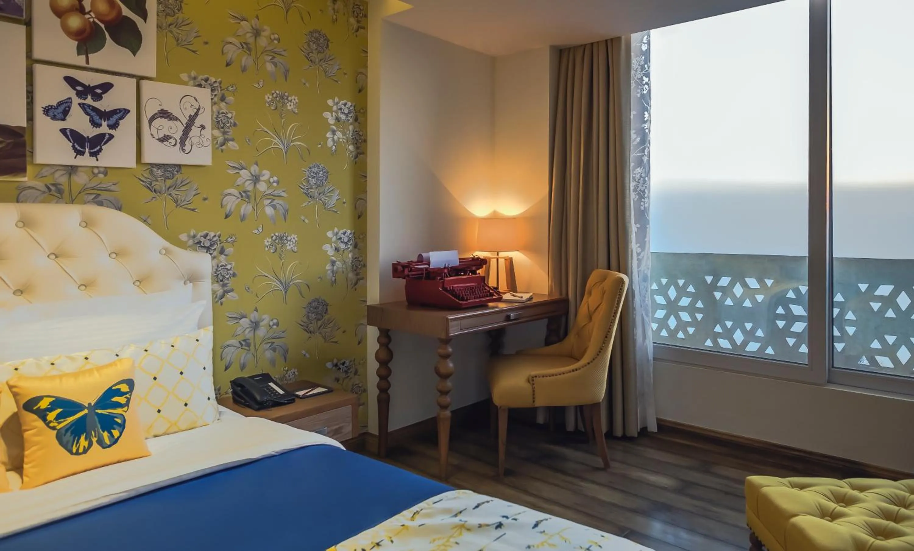 Photo of the whole room, Bed in Mosaic Original, Mussoorie