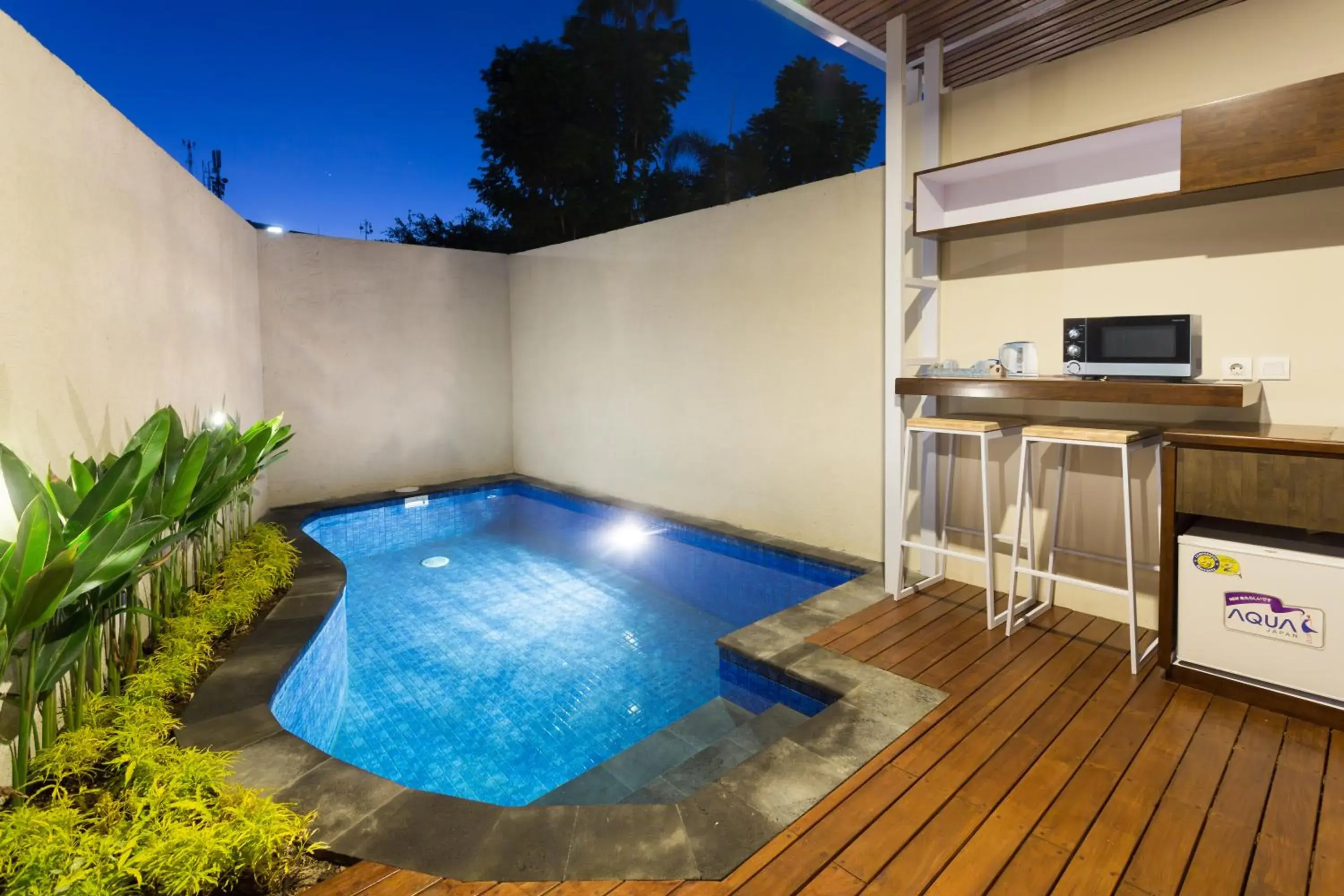 Pool view in Paisa Villa Seminyak Pool view in Paisa Villa Seminyak