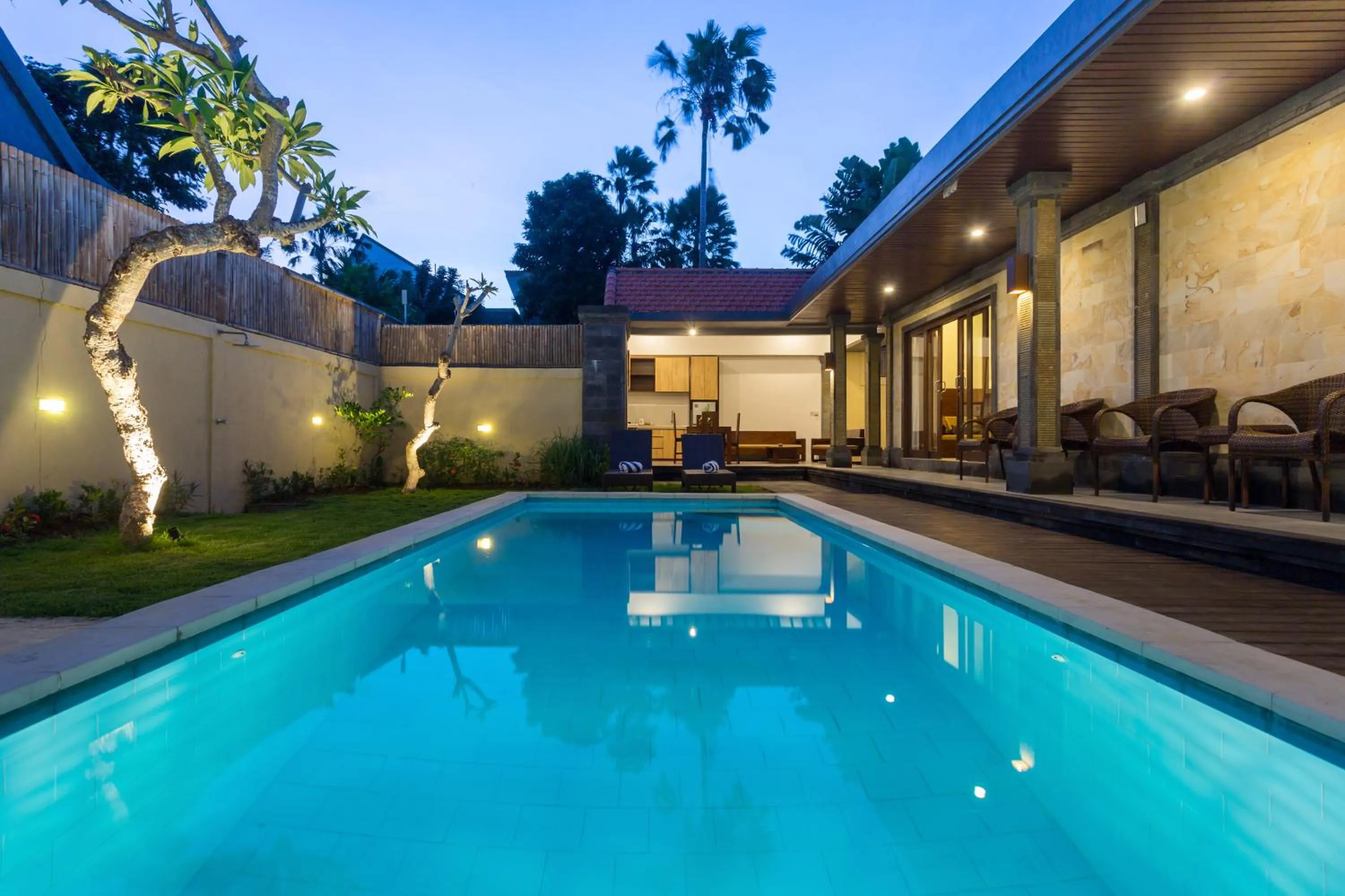 Swimming pool in Paisa Villa Seminyak
