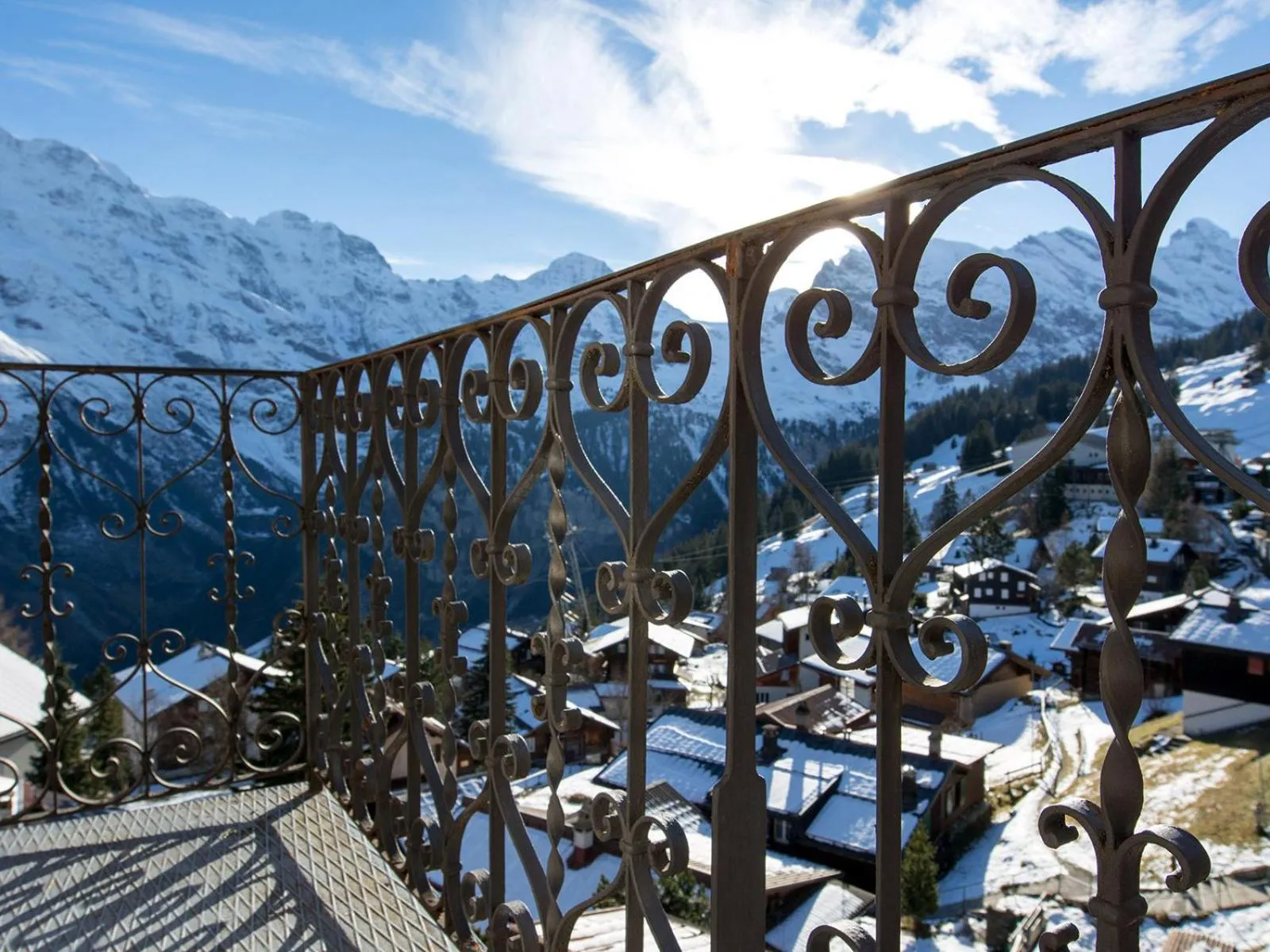 Mountain view in Hotel Regina