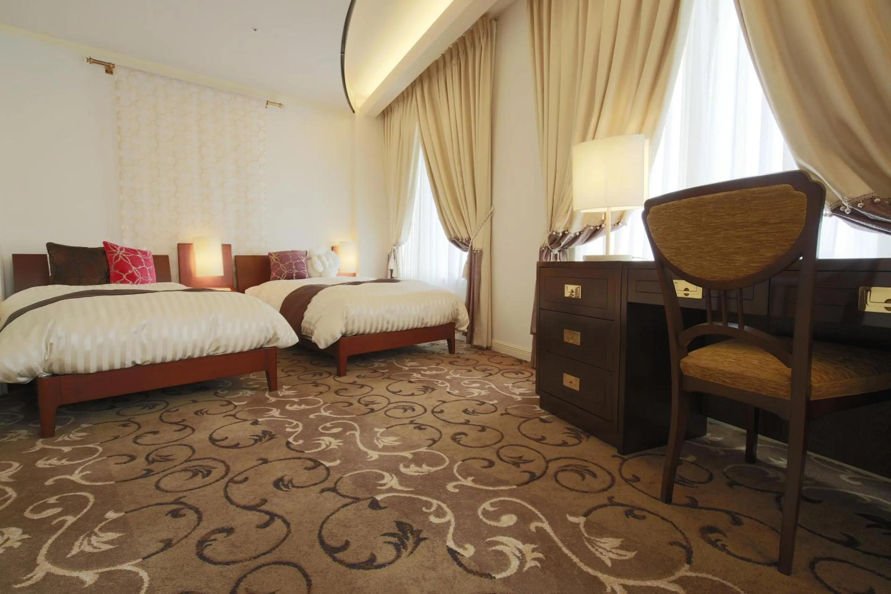 Bed in Hotel Grand Vert Gizan