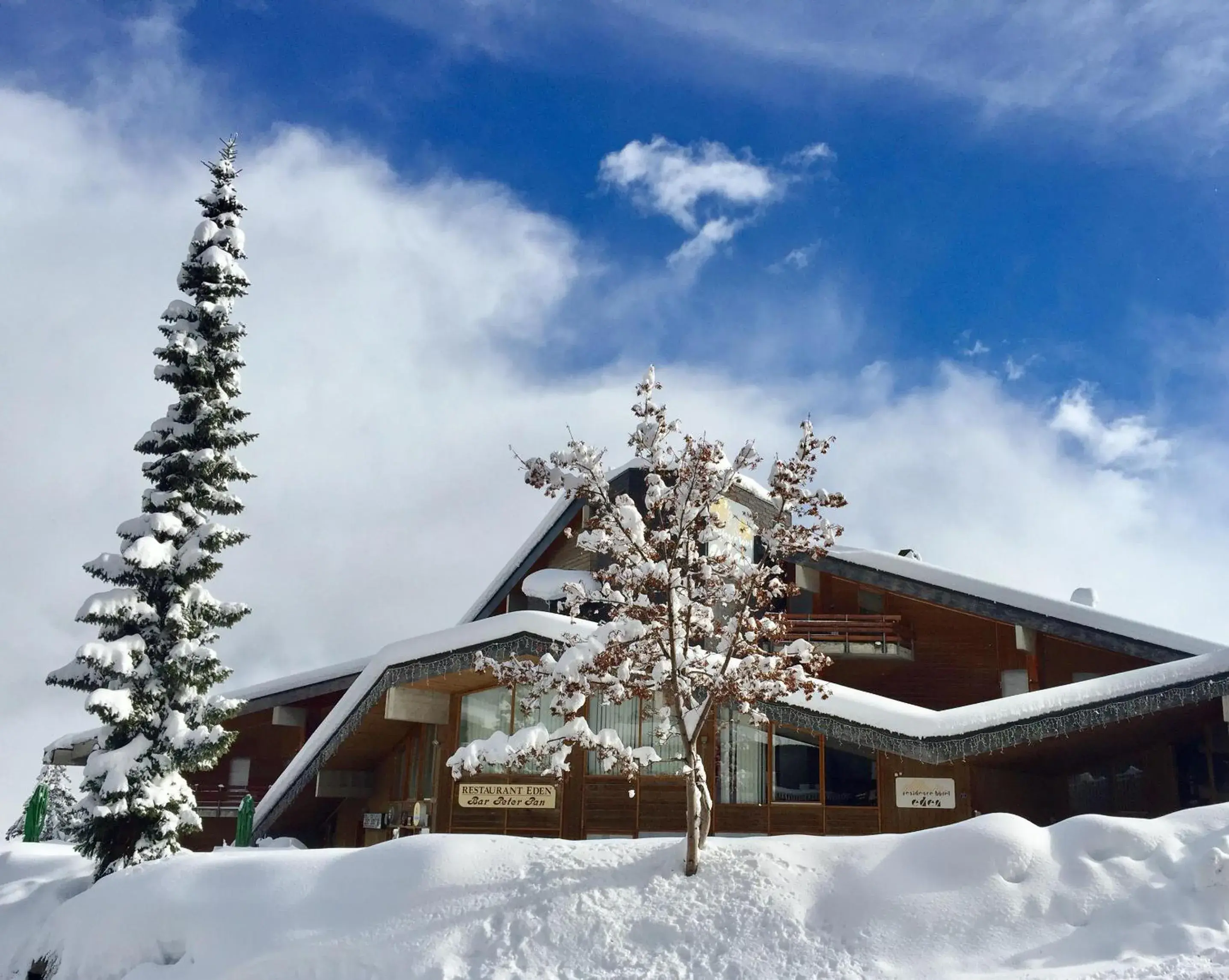 Facade/entrance in Eden Resort Anzère Facade/entrance in Eden Resort Anzère