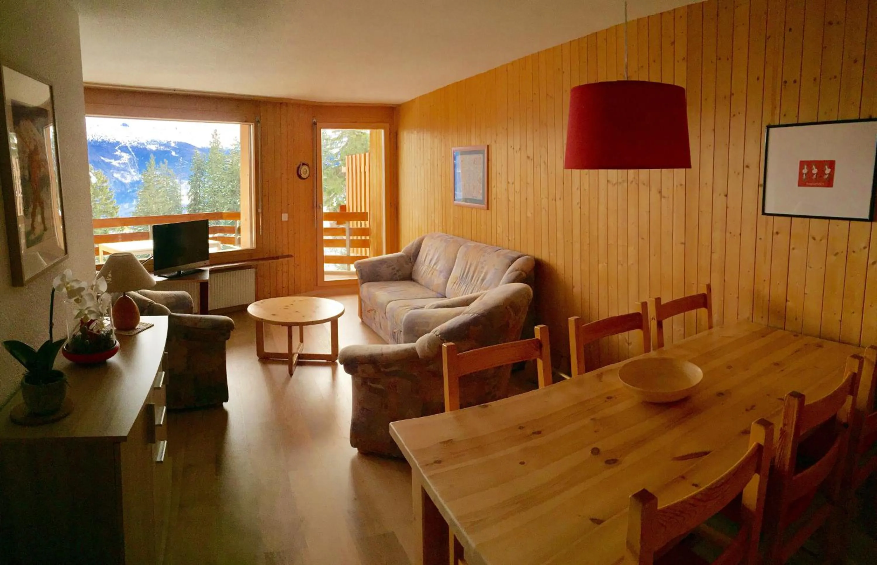 Living room in Eden Resort Anzère