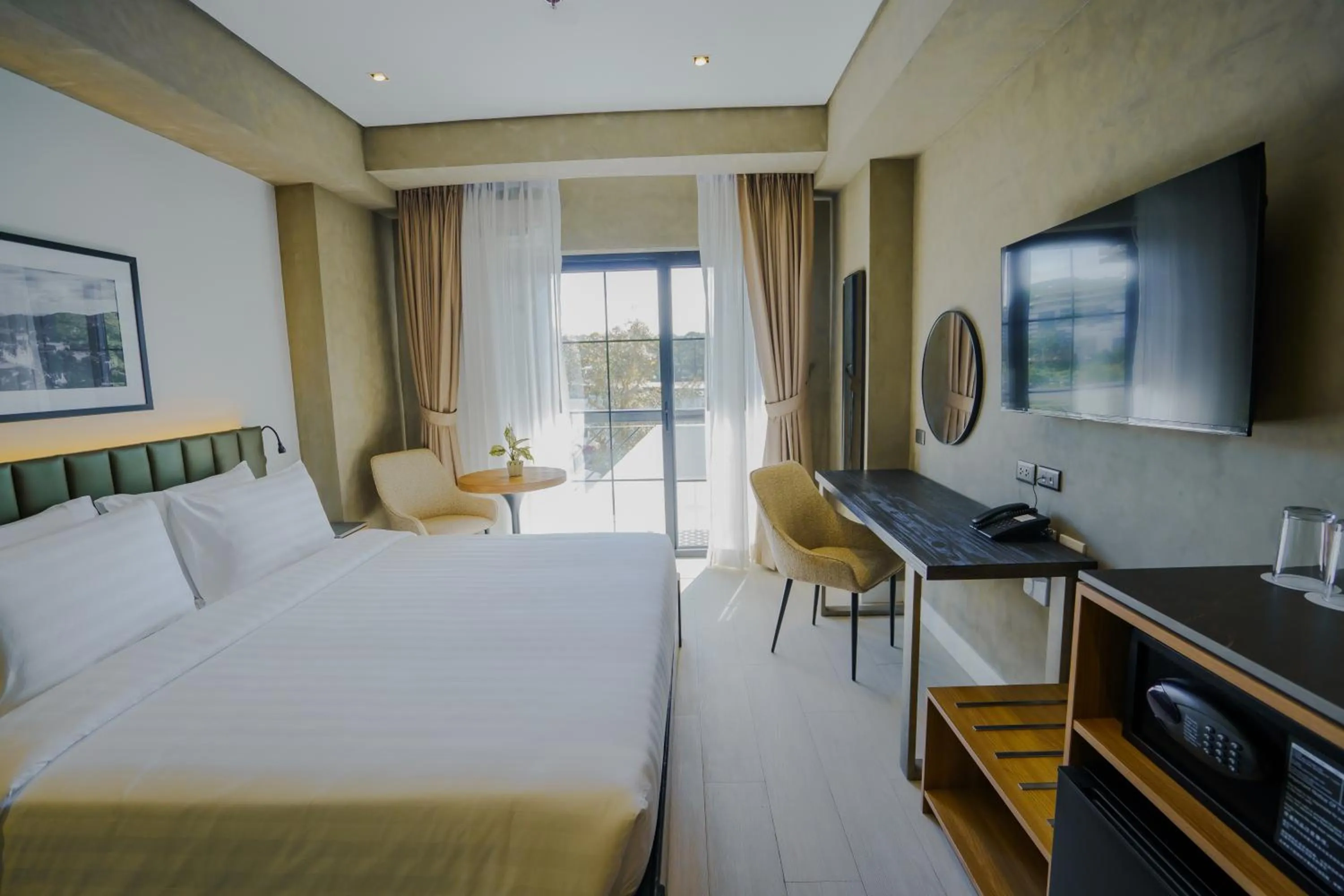 Bed in Venus Parkview Hotel