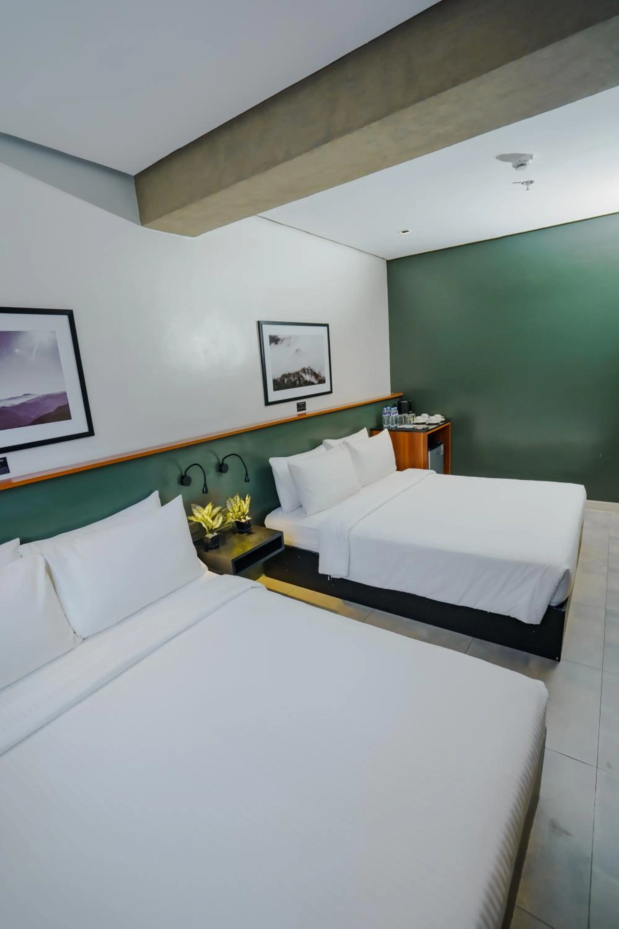 Bed in Venus Parkview Hotel