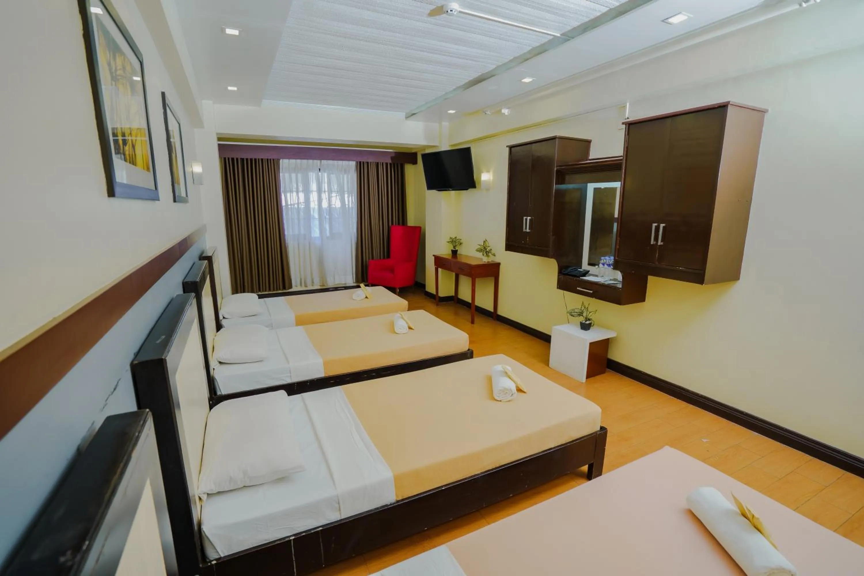 TV and multimedia, Bed in Venus Parkview Hotel