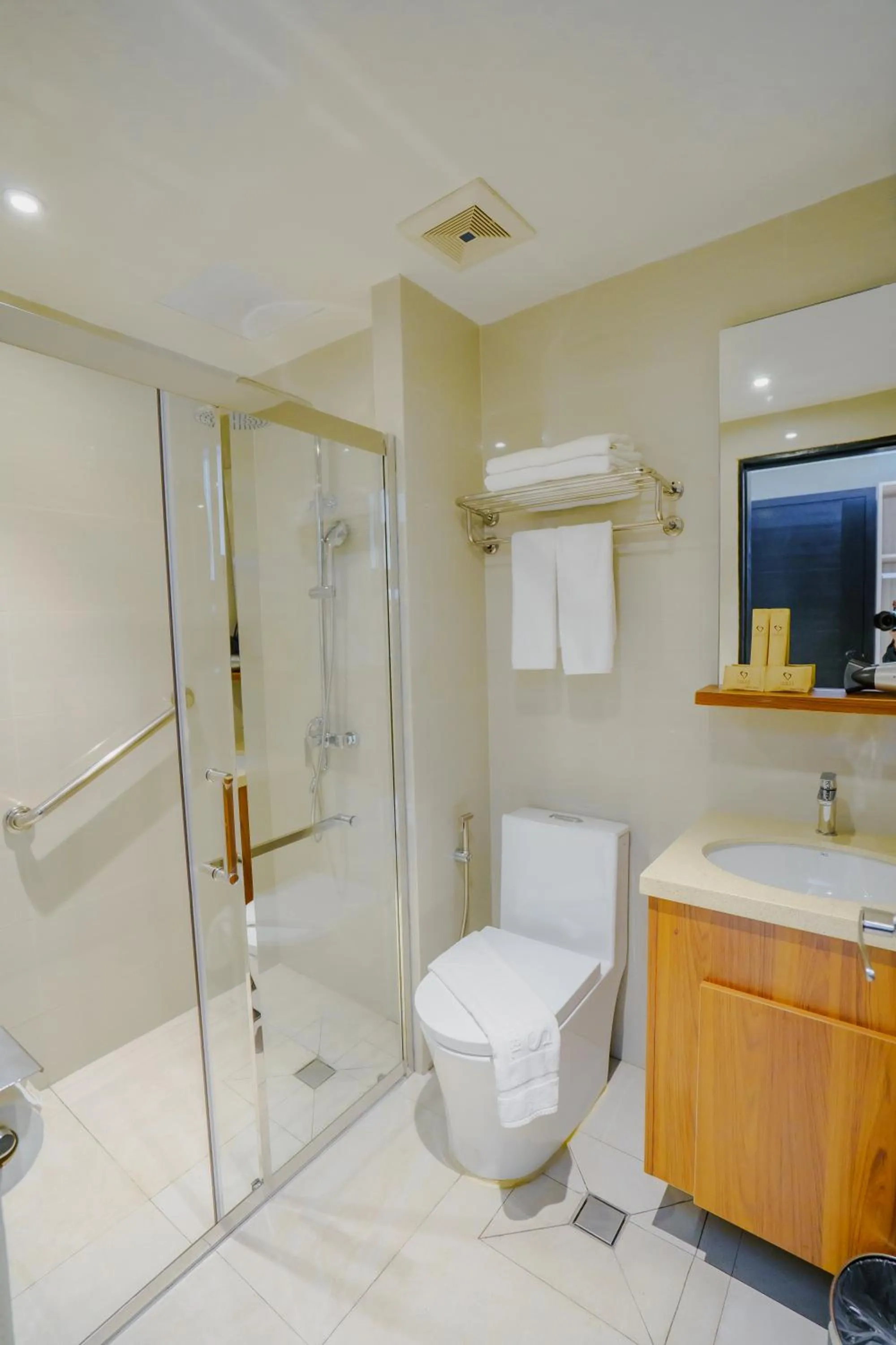 Toilet in Venus Parkview Hotel