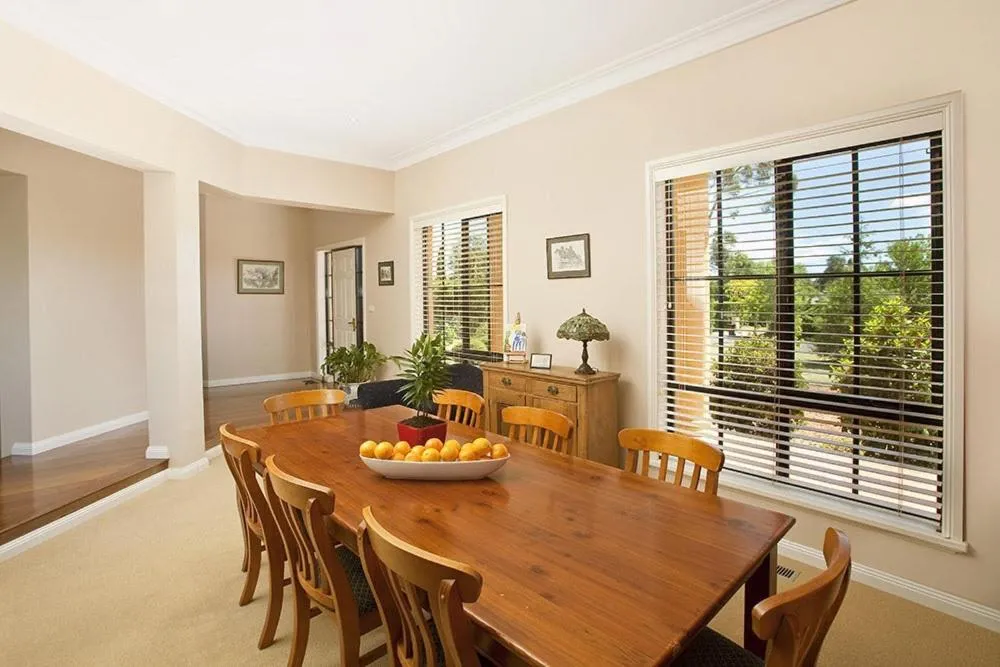 Dining area in Stately Bowral Designer Home