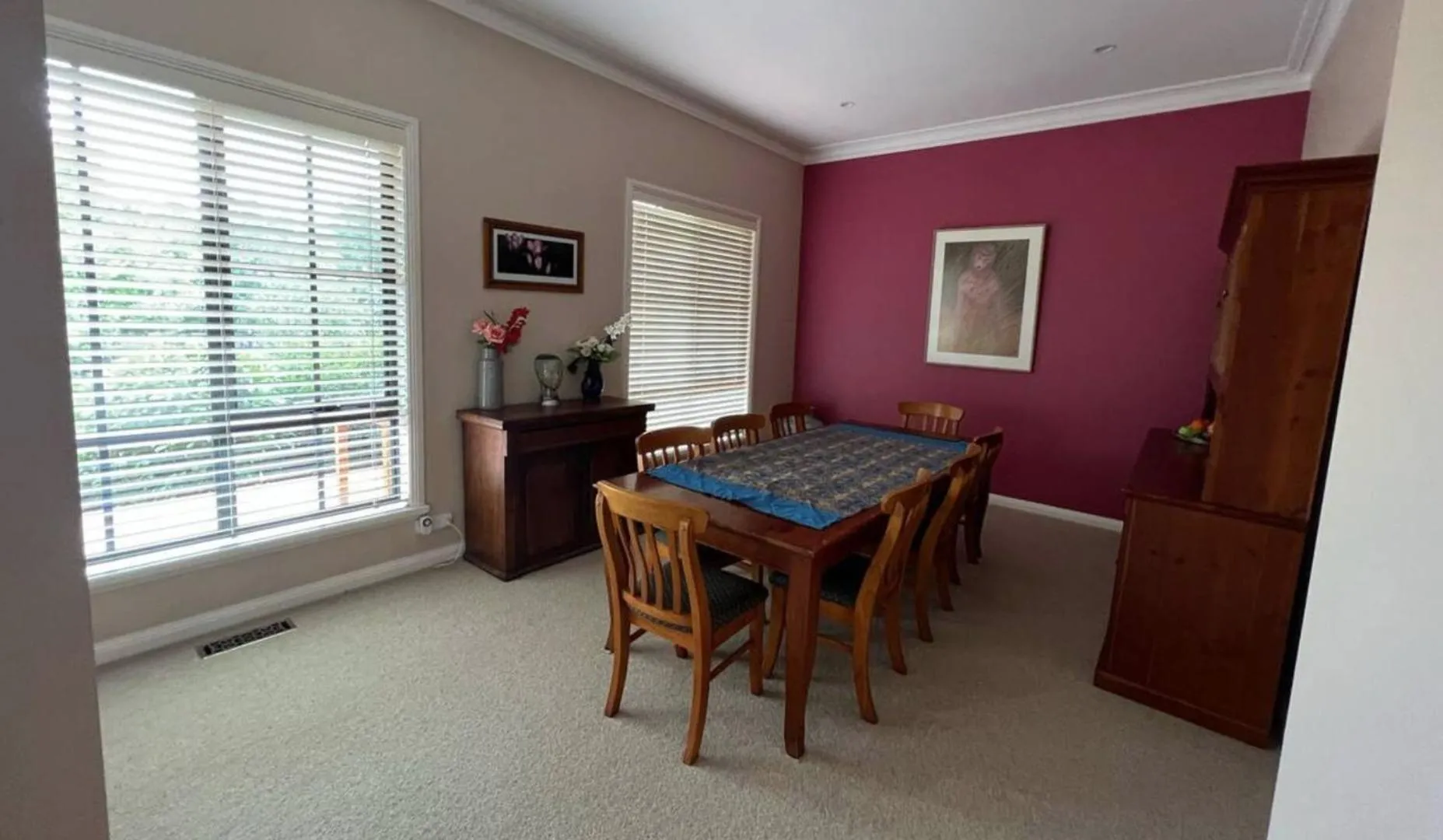 Dining area in Stately Bowral Designer Home