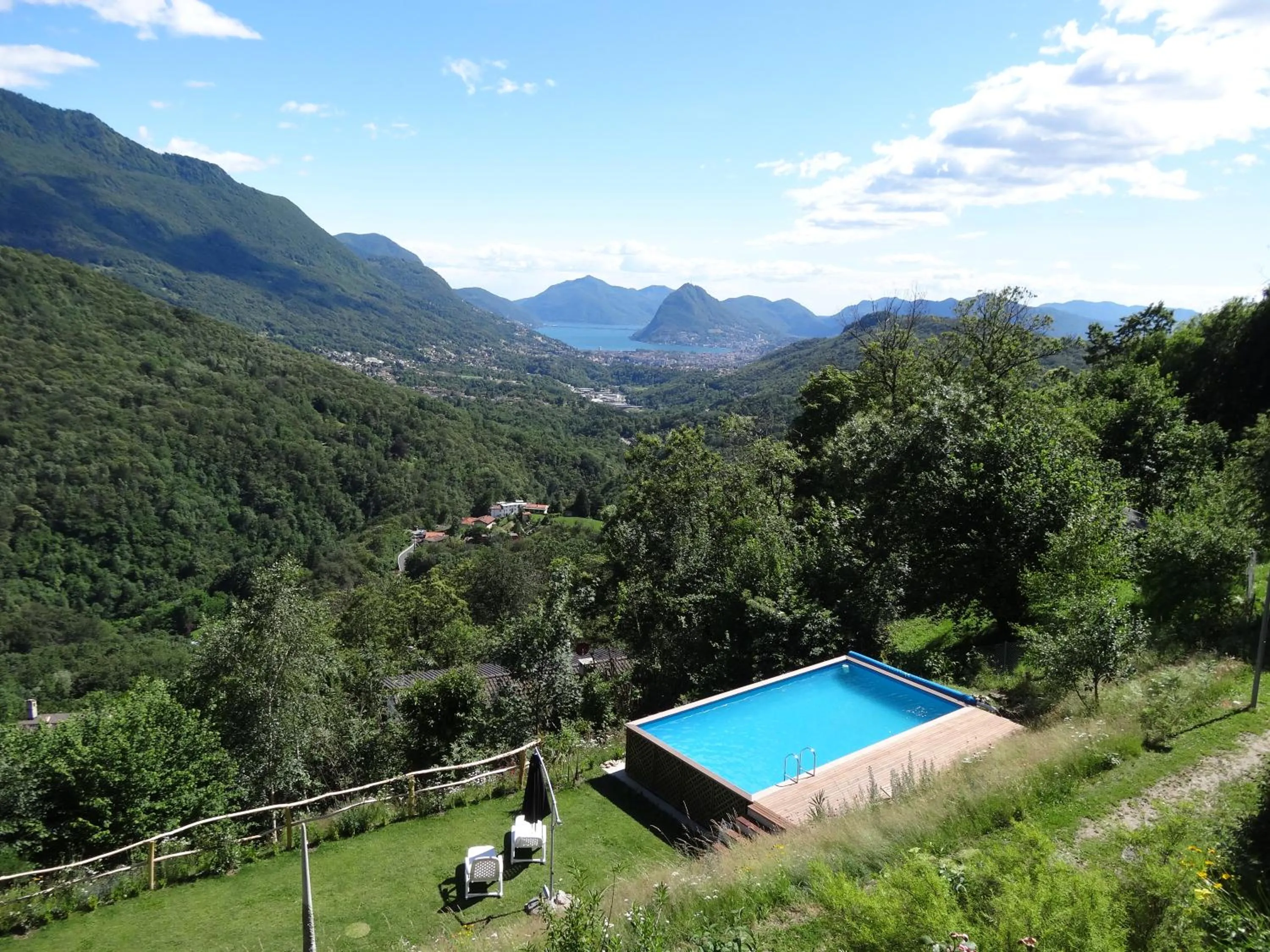Open Air Bath in Eco Hotel Locanda del Giglio