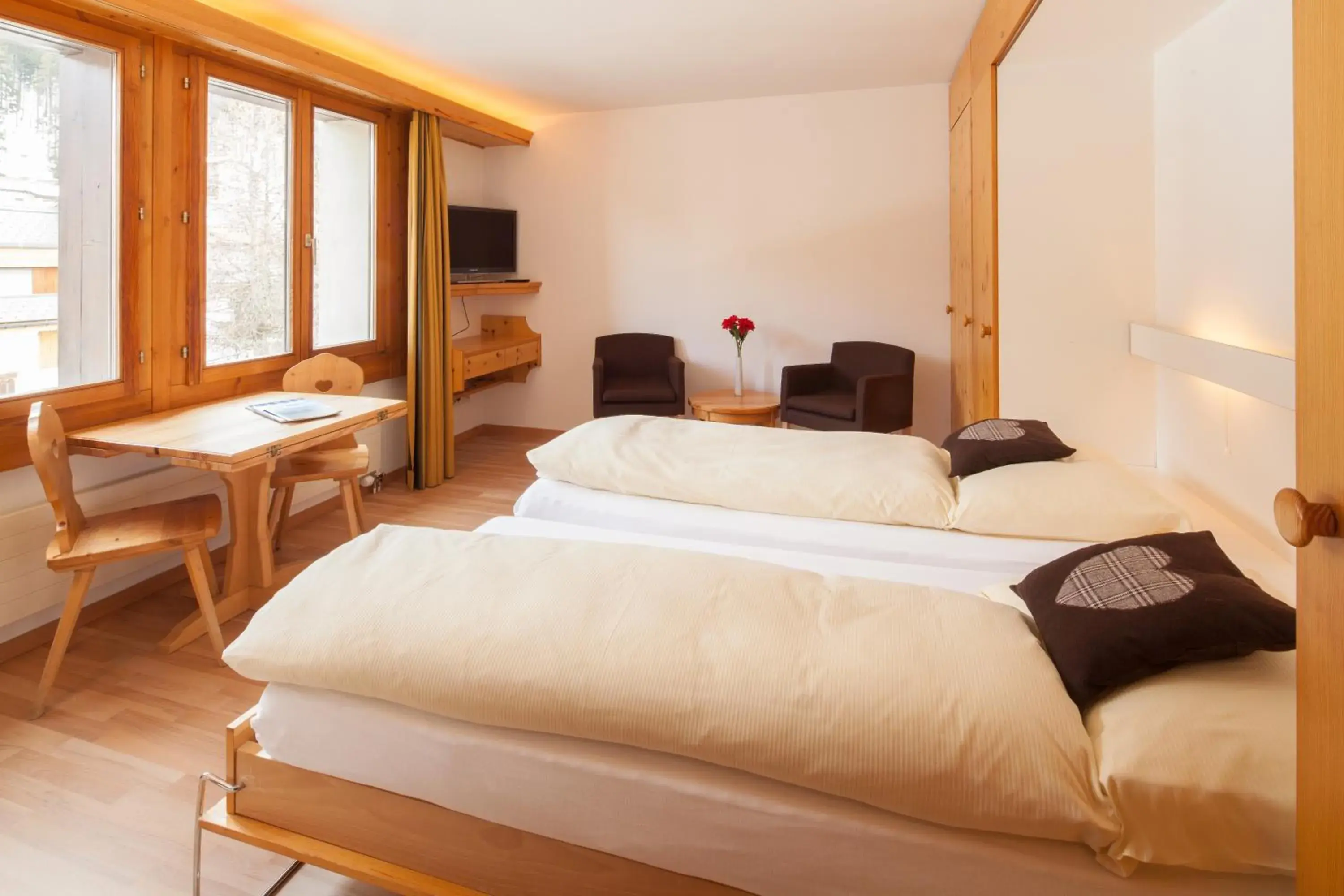 Standard Double Room in Hotel Chesa Surlej Standard Double Room in Hotel Chesa Surlej