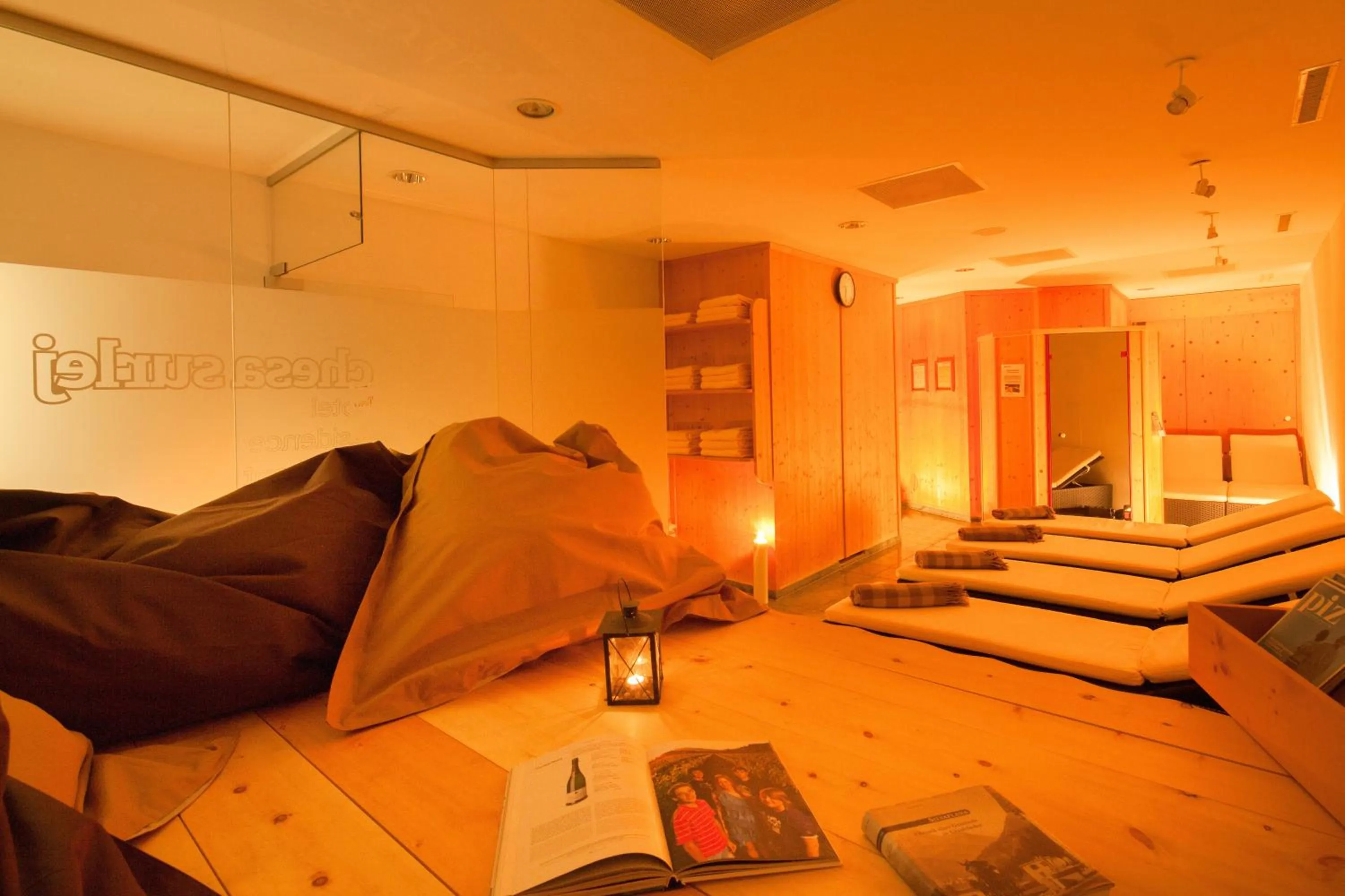 Spa and wellness centre/facilities in Hotel Chesa Surlej