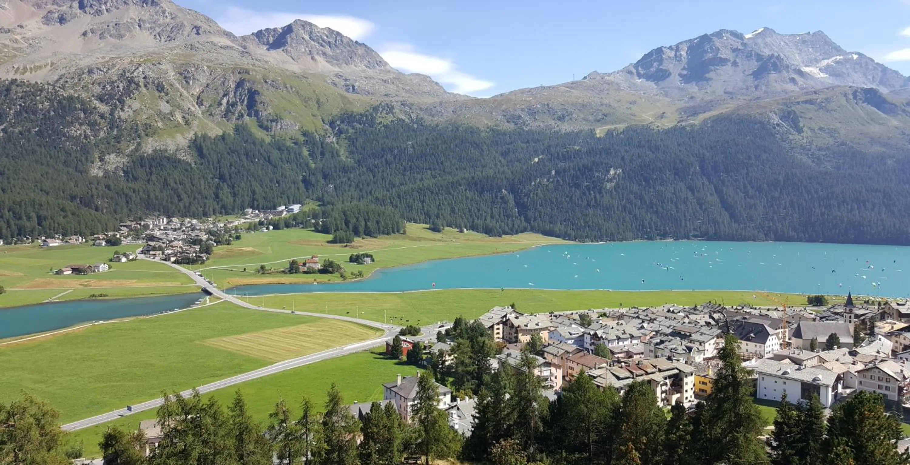 Natural landscape in Hotel Chesa Surlej