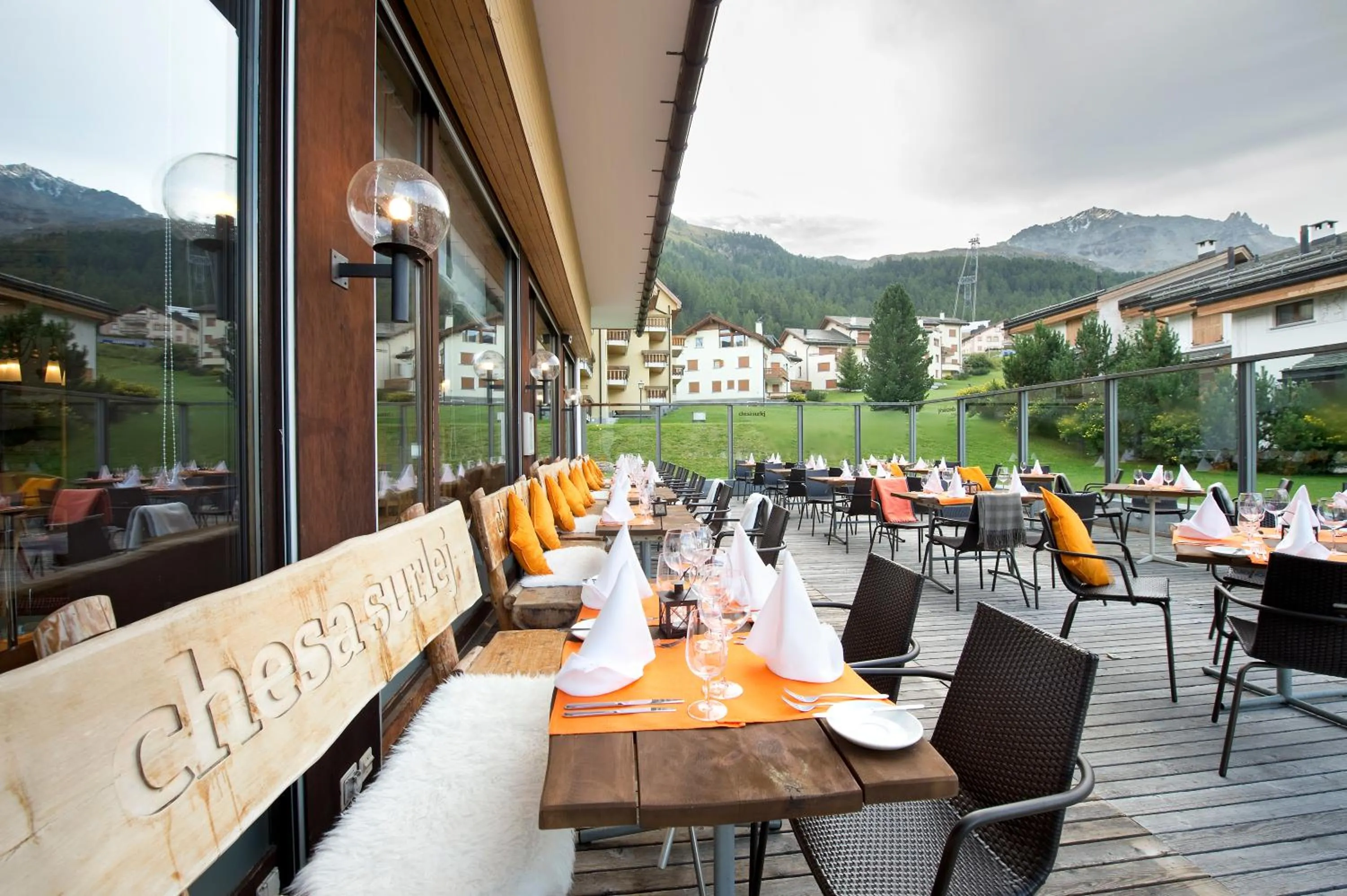 Property building in Hotel Chesa Surlej