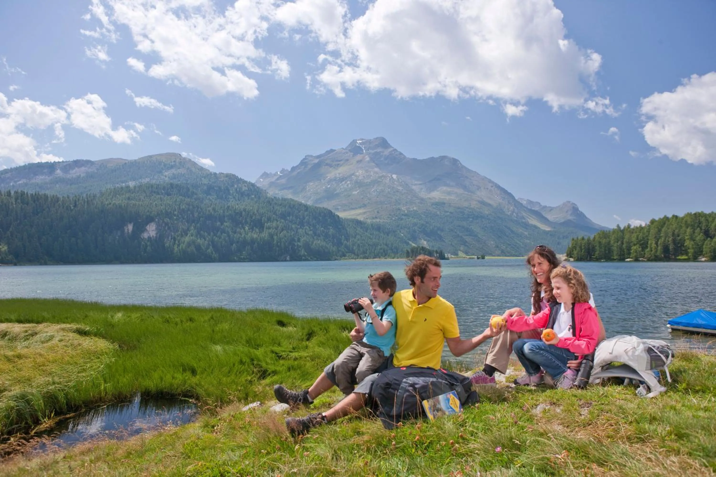 Family in Hotel Chesa Surlej