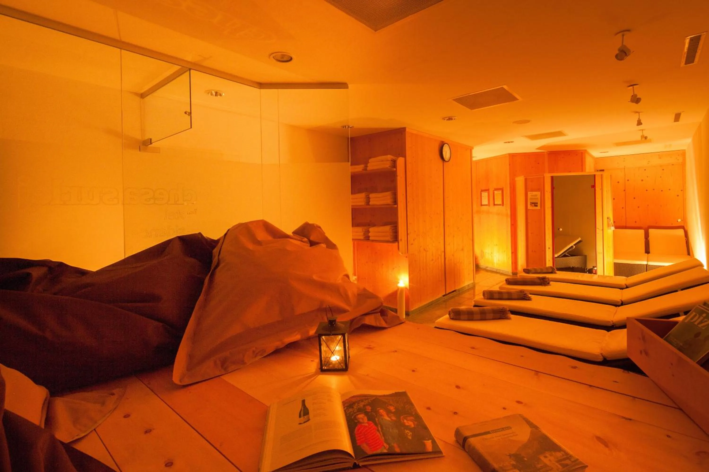 Spa and wellness centre/facilities in Hotel Chesa Surlej